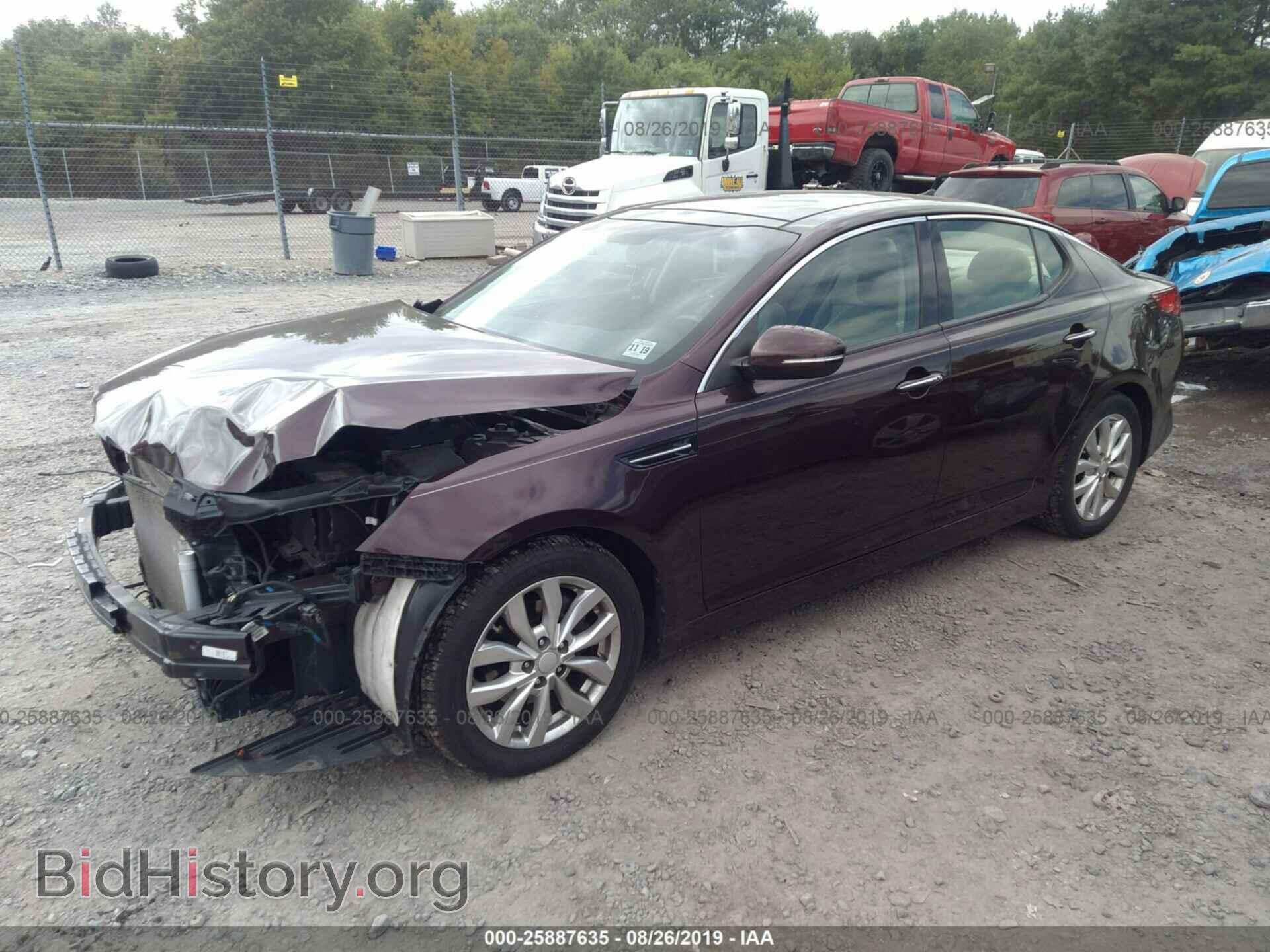2014 KIA OPTIMA - VIN: 5XXGN4A76EG307889 - Фото 2