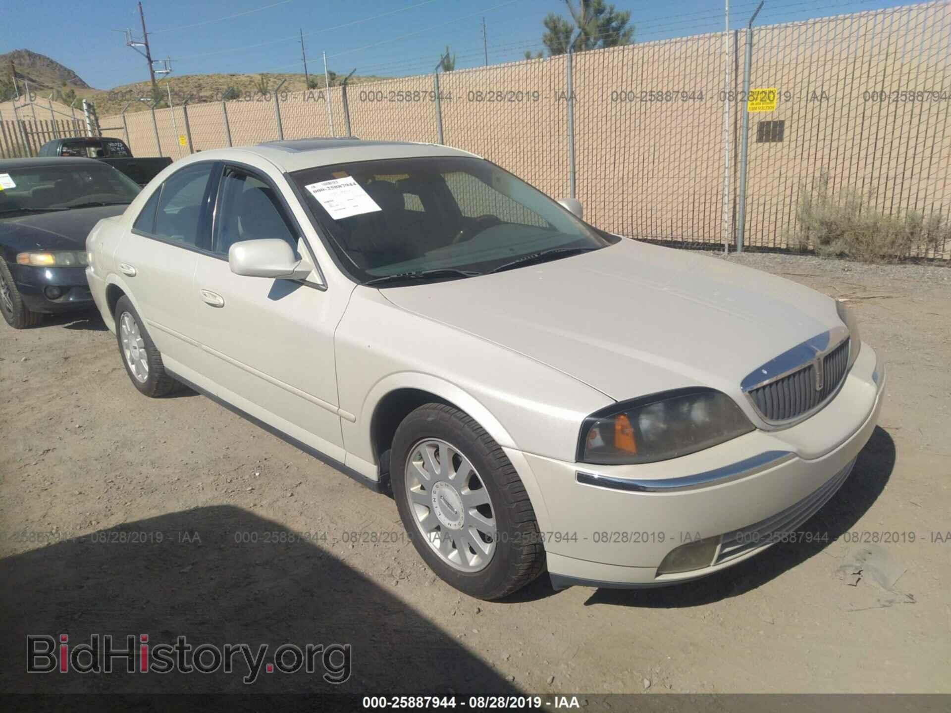 Фотография 1LNHM86S34Y656467 - LINCOLN LS 2004