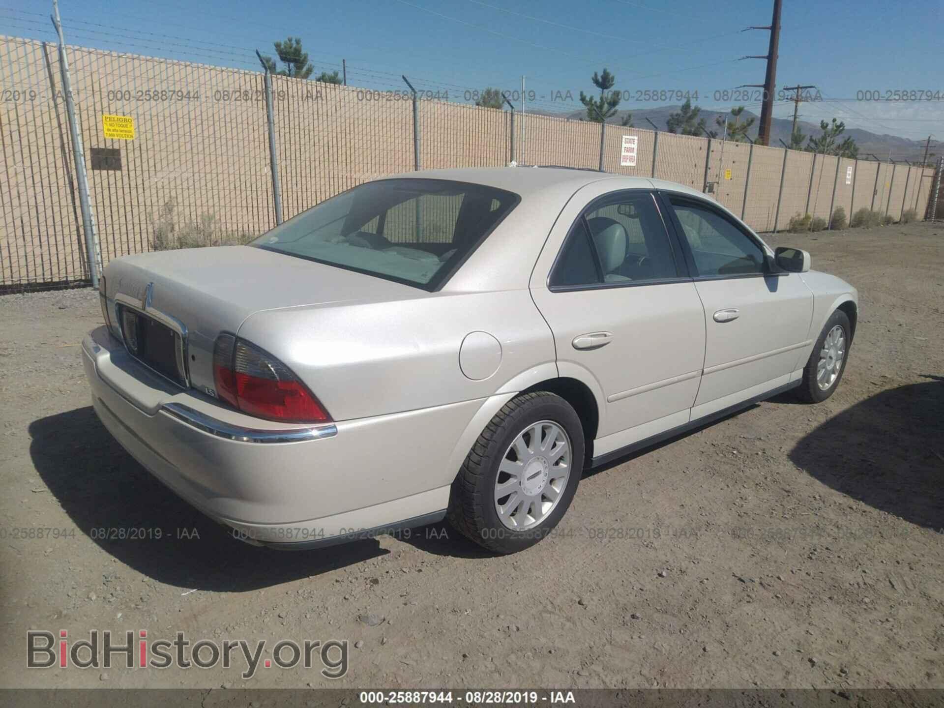 2004 LINCOLN LS - VIN: 1LNHM86S34Y656467 - Photo 4