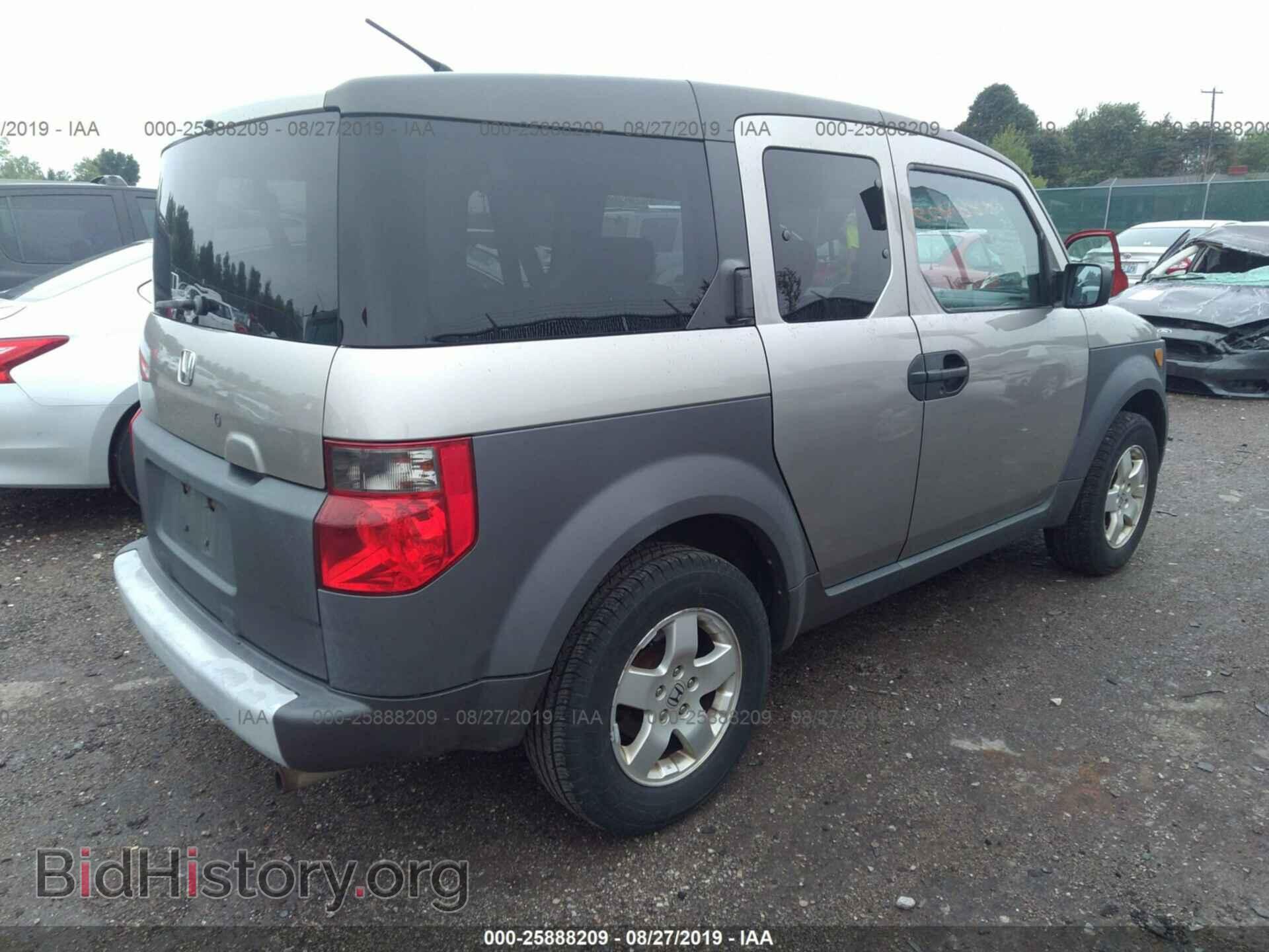 2003 HONDA ELEMENT - VIN: 5J6YH28543L031885 - Фото 4