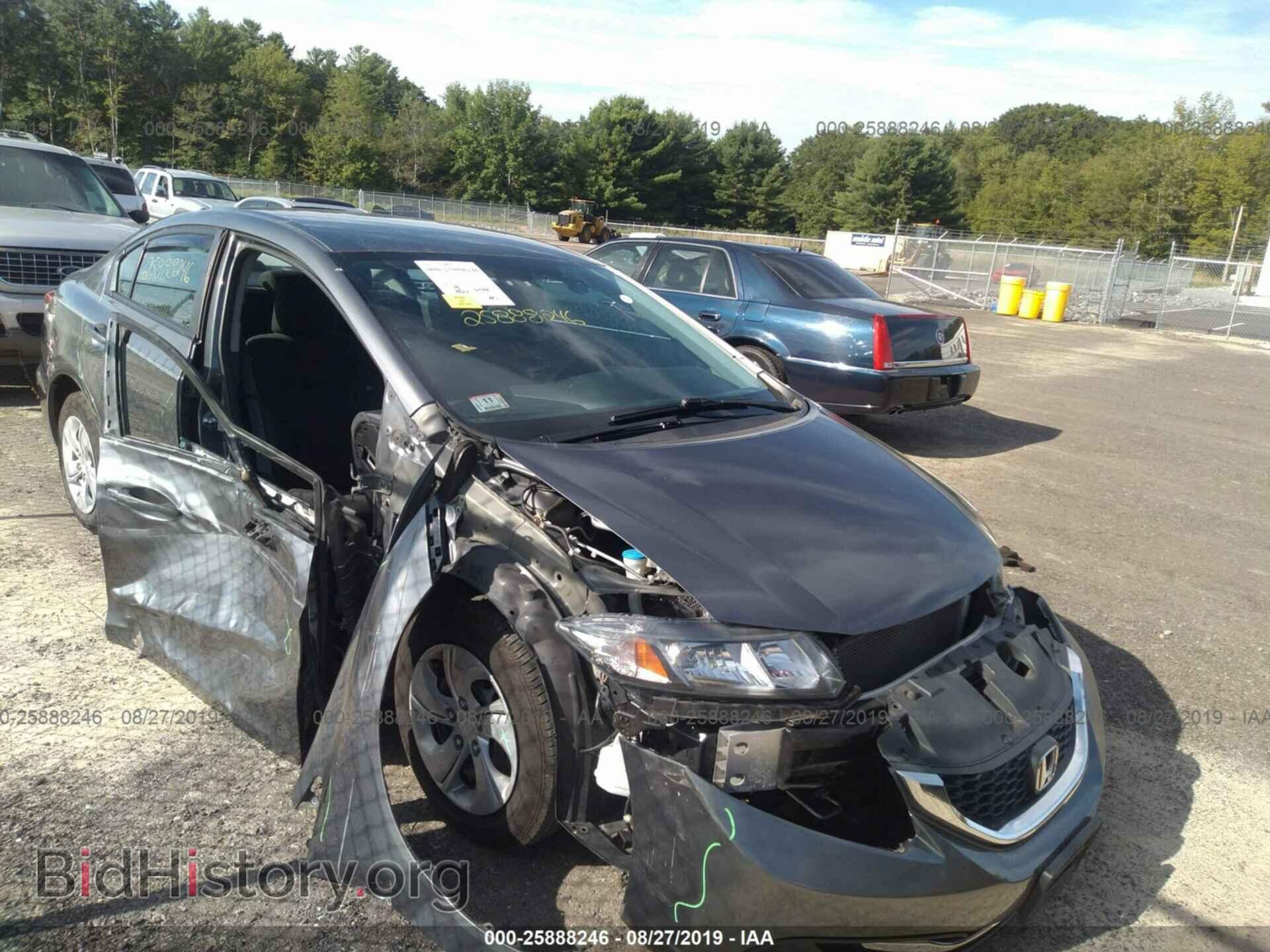 Фотография 19XFB2F58DE251400 - HONDA CIVIC 2013