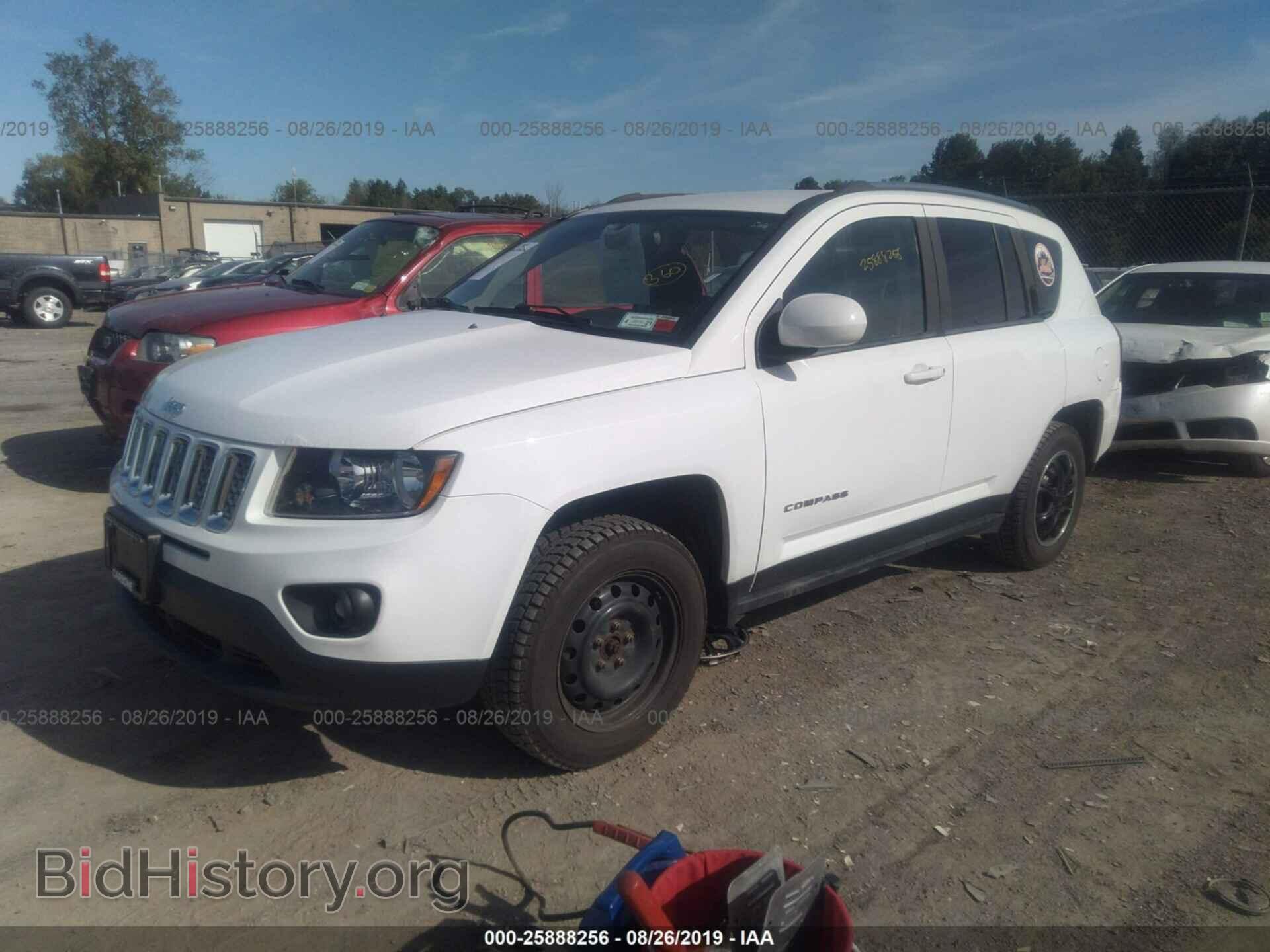2014 JEEP COMPASS - VIN: 1C4NJDEB3ED521430 - Фото 2