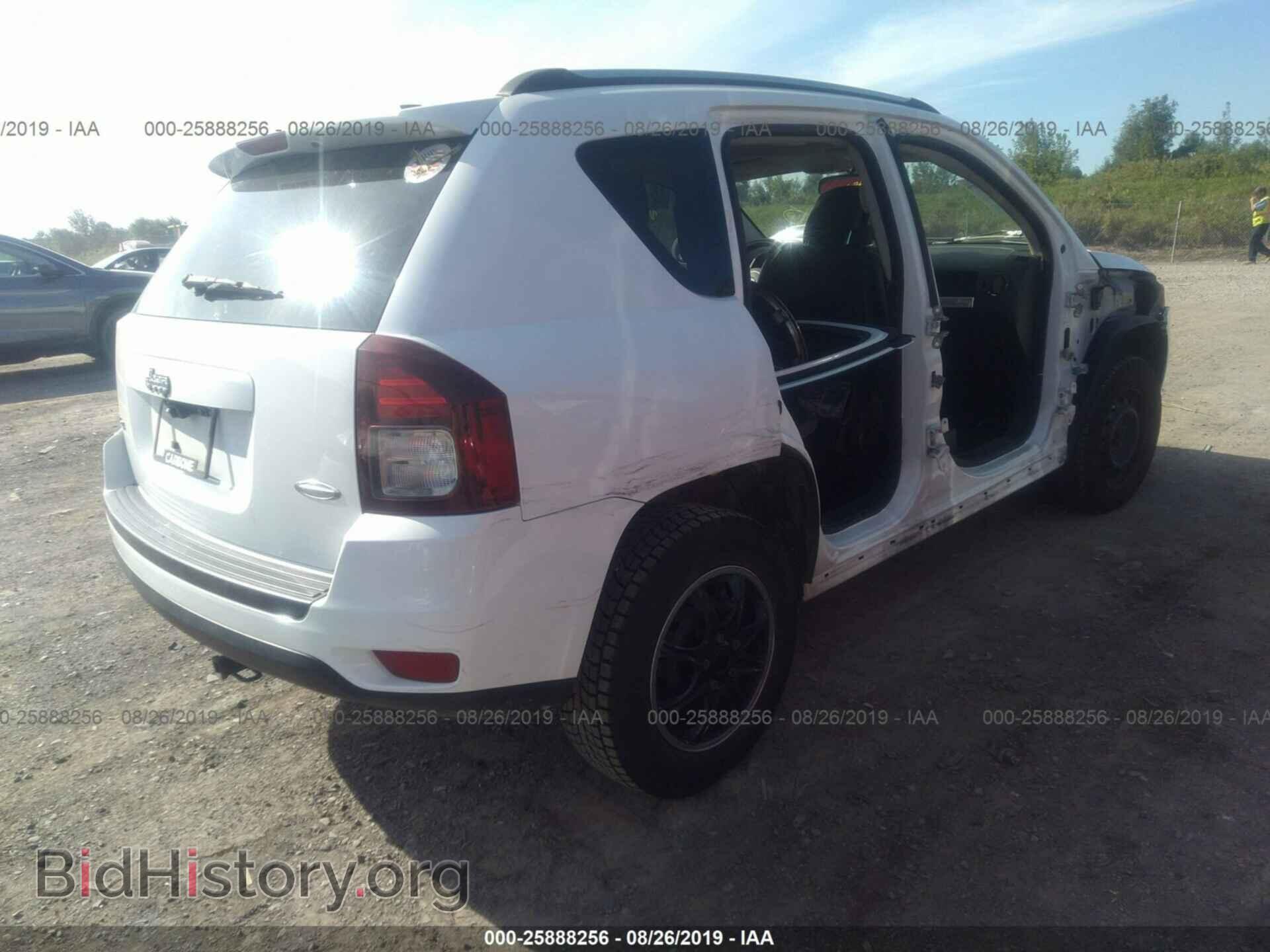 2014 JEEP COMPASS - VIN: 1C4NJDEB3ED521430 - Фото 4