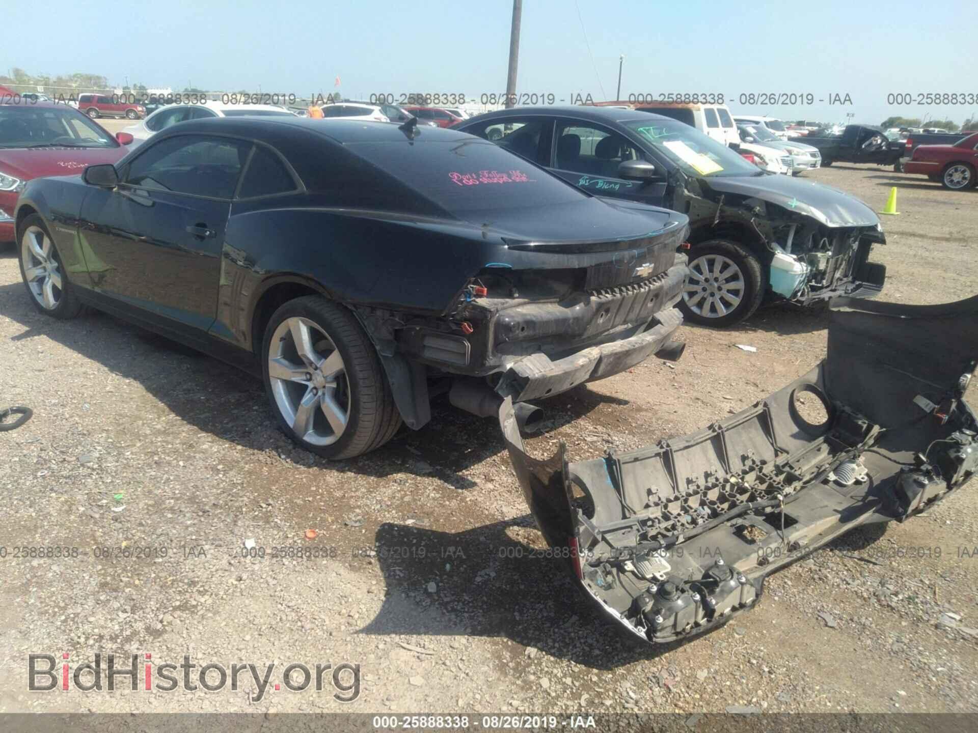 2013 CHEVROLET CAMARO - VIN: 2G1FA1E32D9126008 - Фото 3