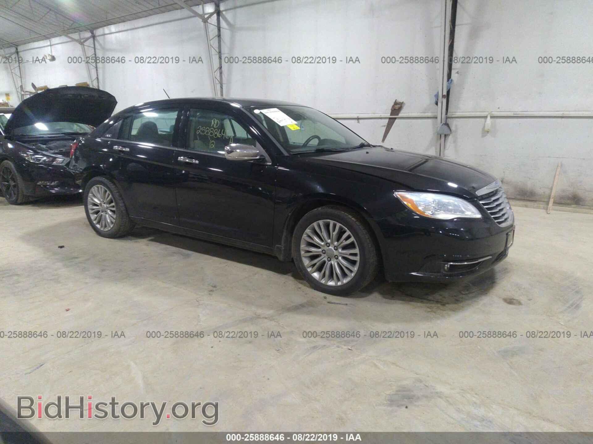 Фотография 1C3CCBCG7CN197771 - CHRYSLER 200 2012