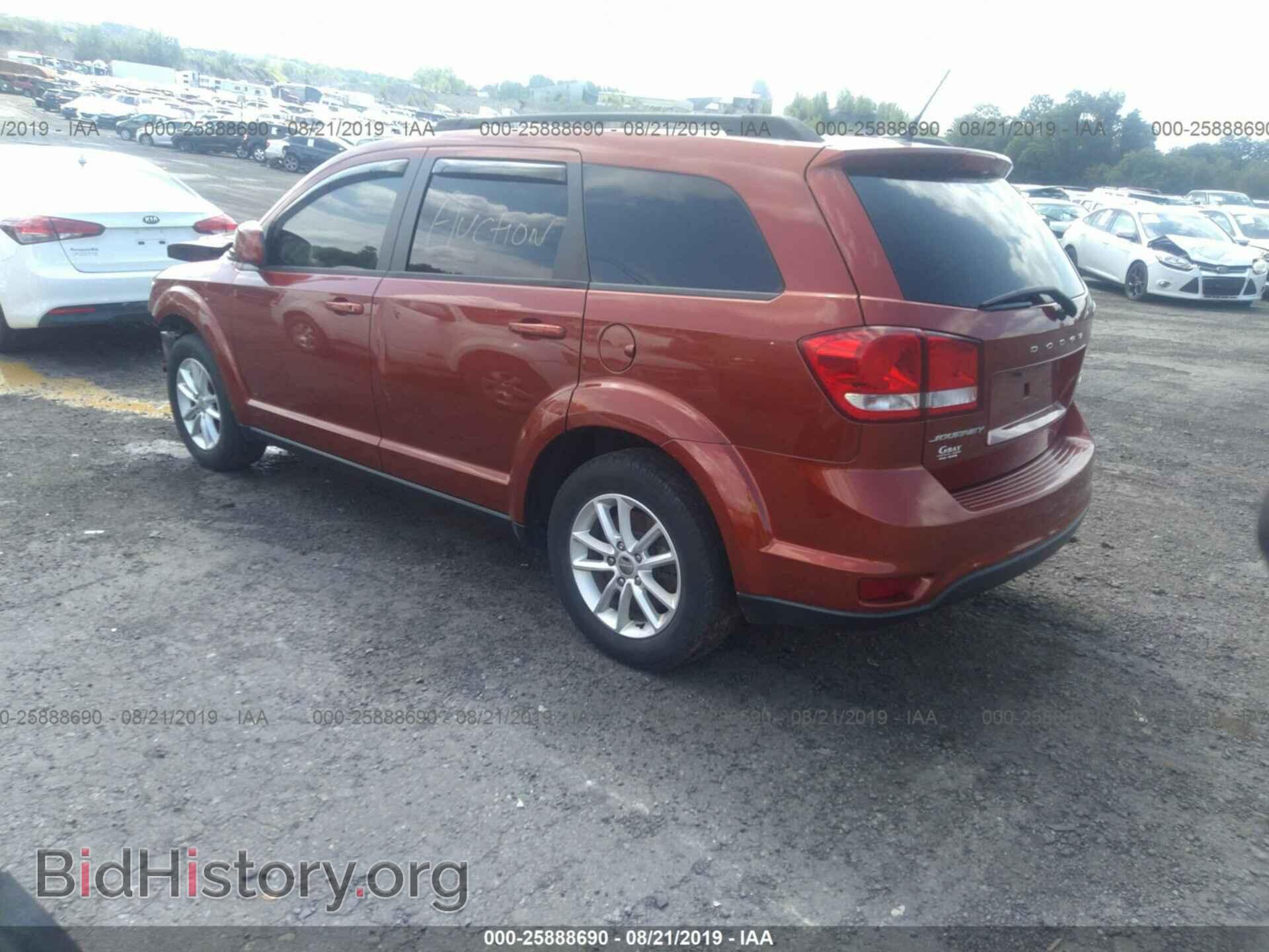 2014 DODGE JOURNEY - VIN: 3C4PDCBB7ET244628 - Фото 3