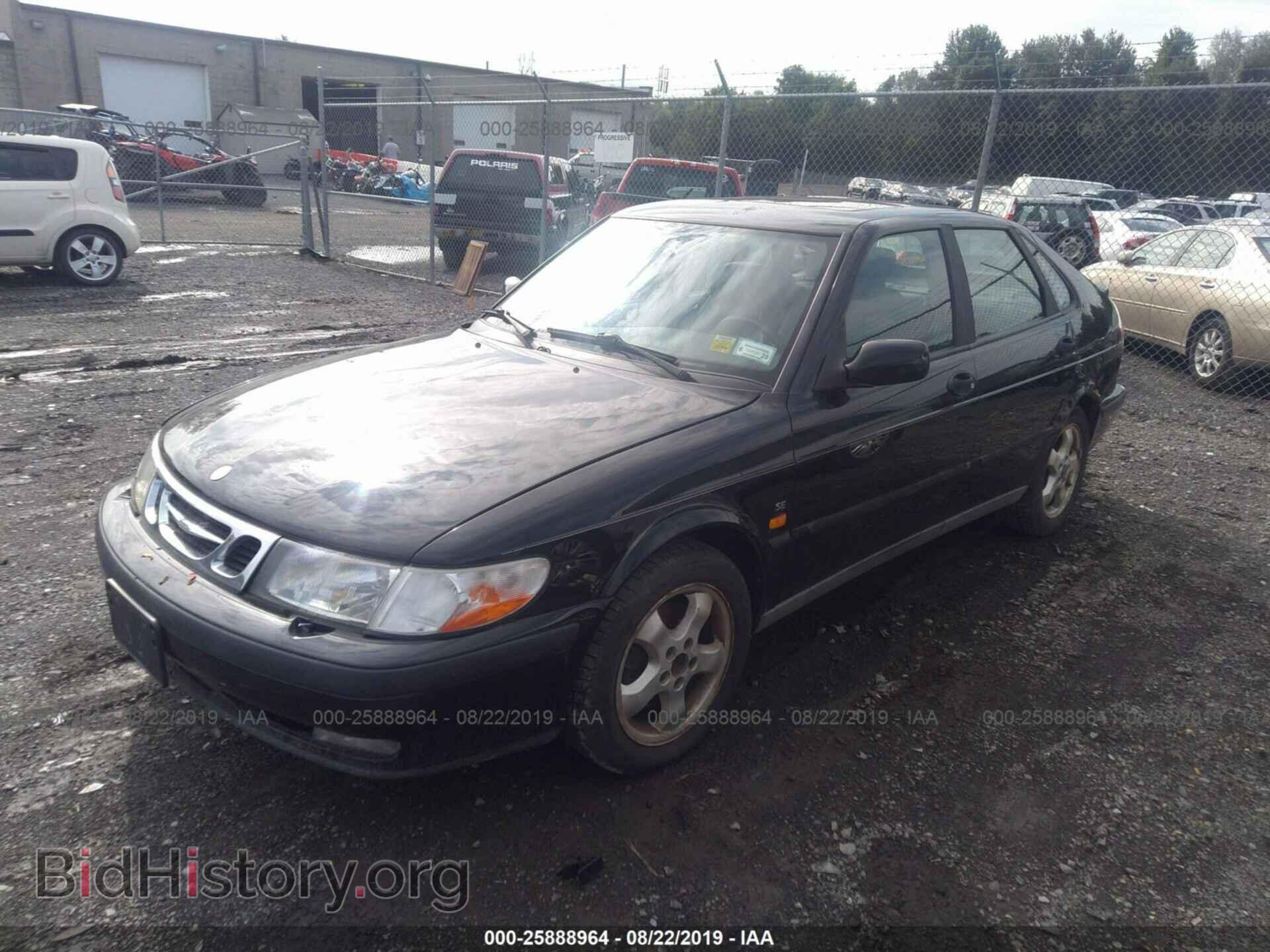 1999 SAAB 9-3 - VIN: YS3DF55P8X2060831 - Фото 2