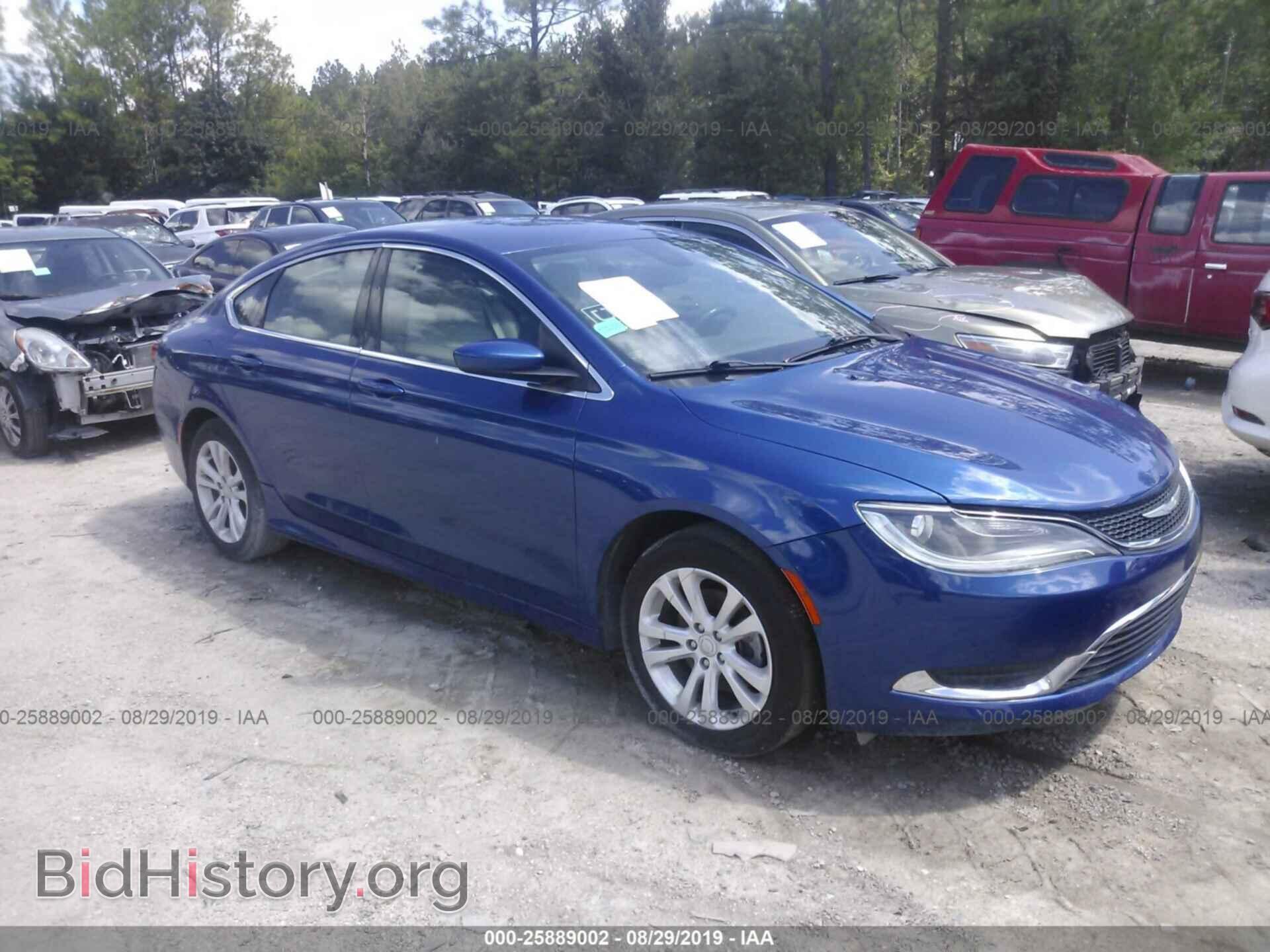 Photo 1C3CCCAB0FN541233 - CHRYSLER 200 2015