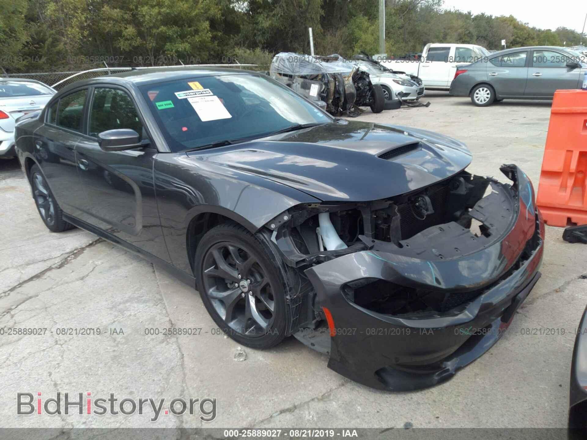 Photo 2C3CDXHG8KH535186 - DODGE CHARGER 2019