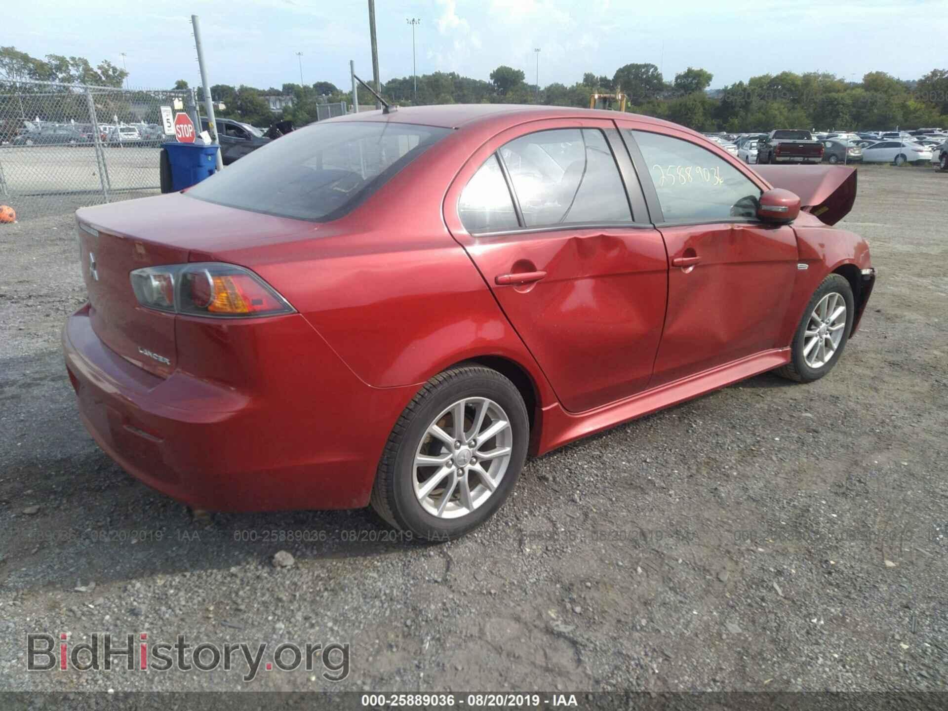 2016 MITSUBISHI LANCER - VIN: JA32U2FU3GU007495 - Фото 4