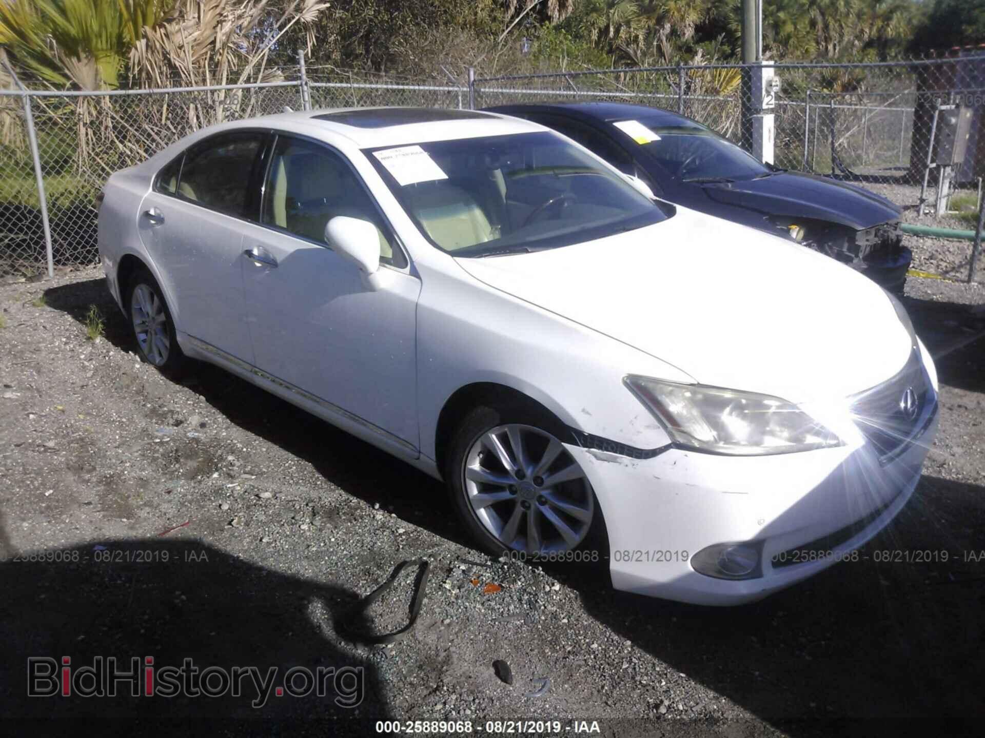 Photo JTHBK1EG5B2417151 - LEXUS ES 2011