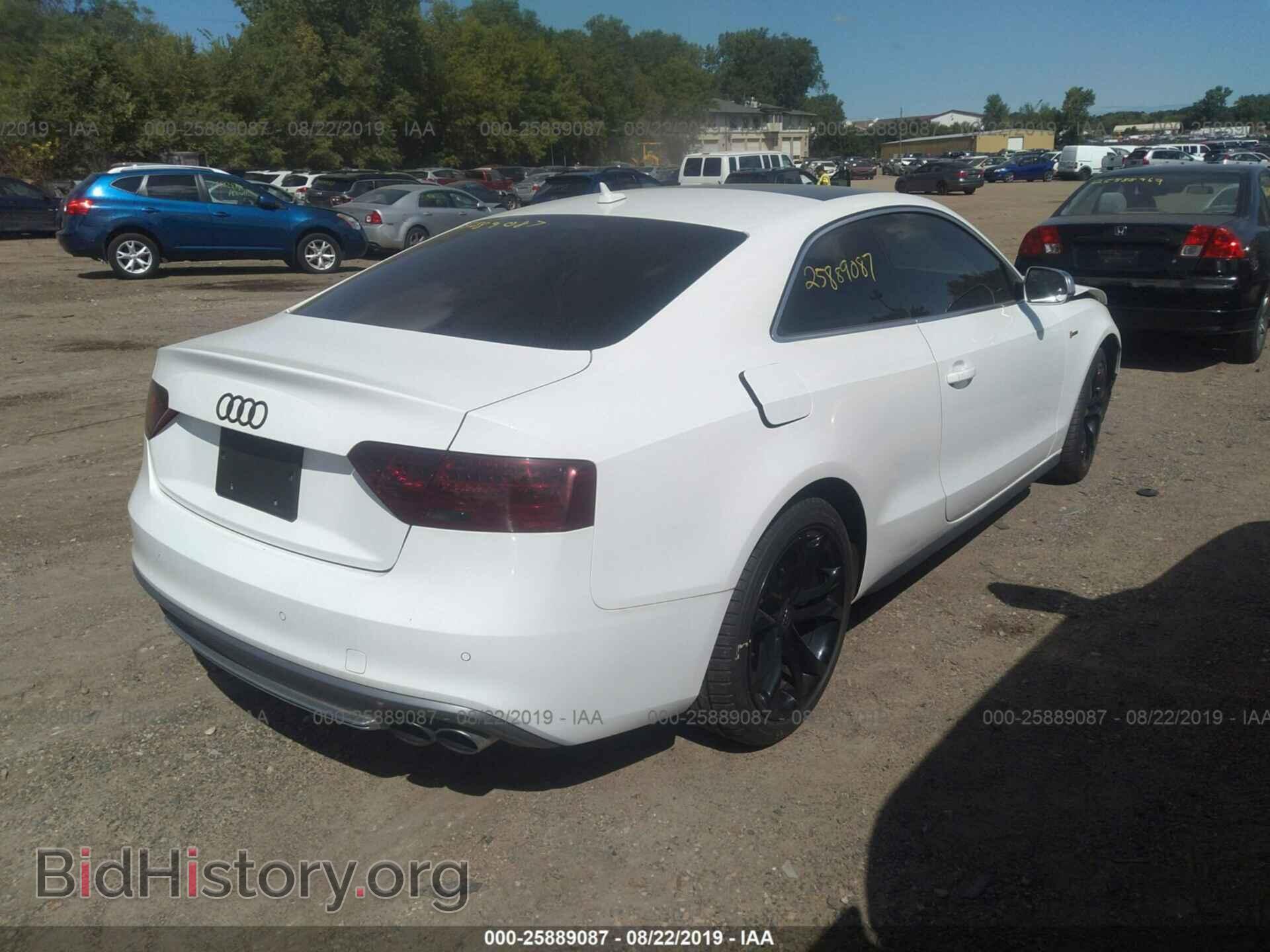 2013 AUDI S5 - VIN: WAUCGAFR0DA070440 - Фото 4