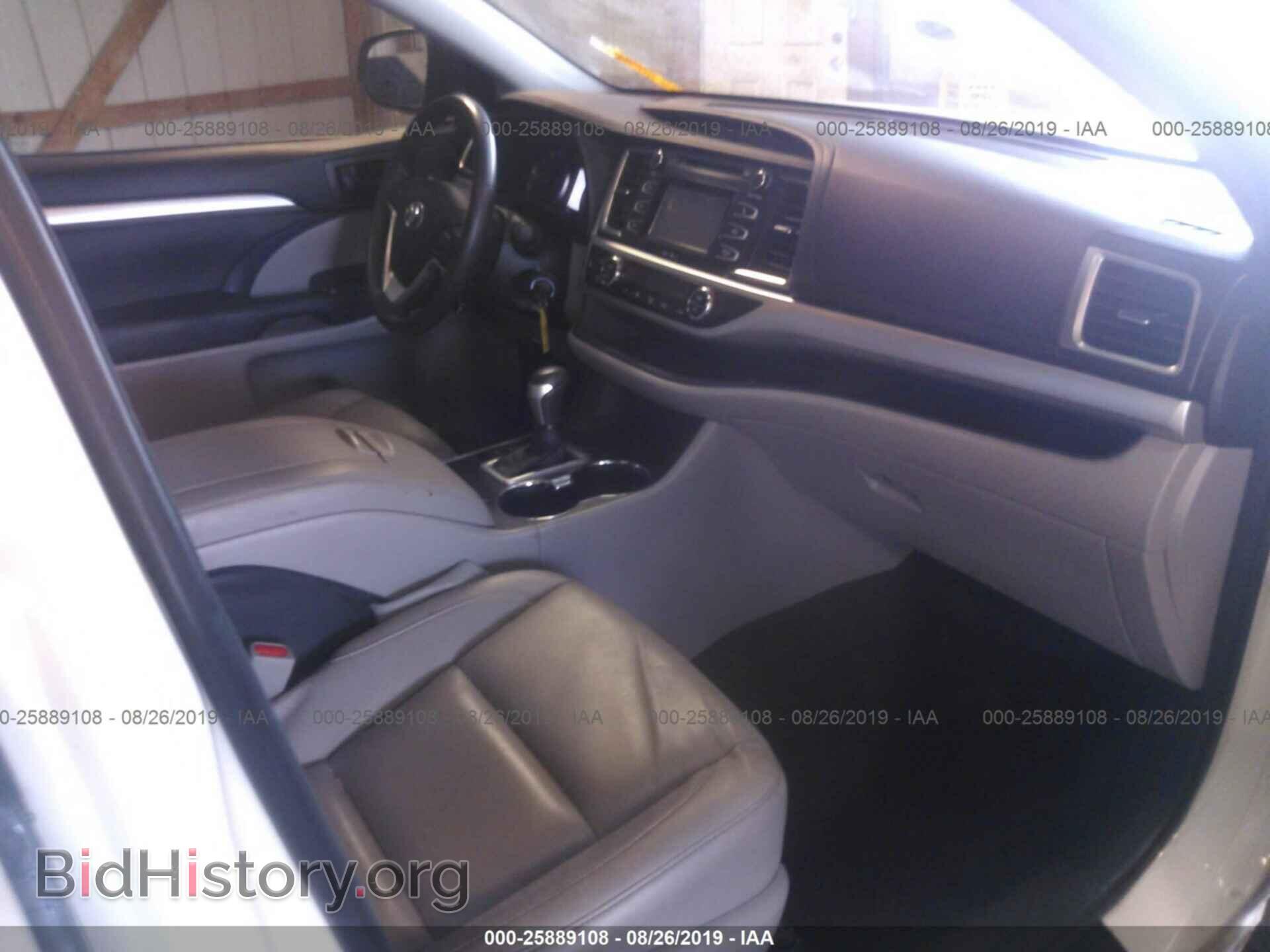 2014 TOYOTA HIGHLANDER - VIN: 5TDBKRFH6ES053391 - Фото 5