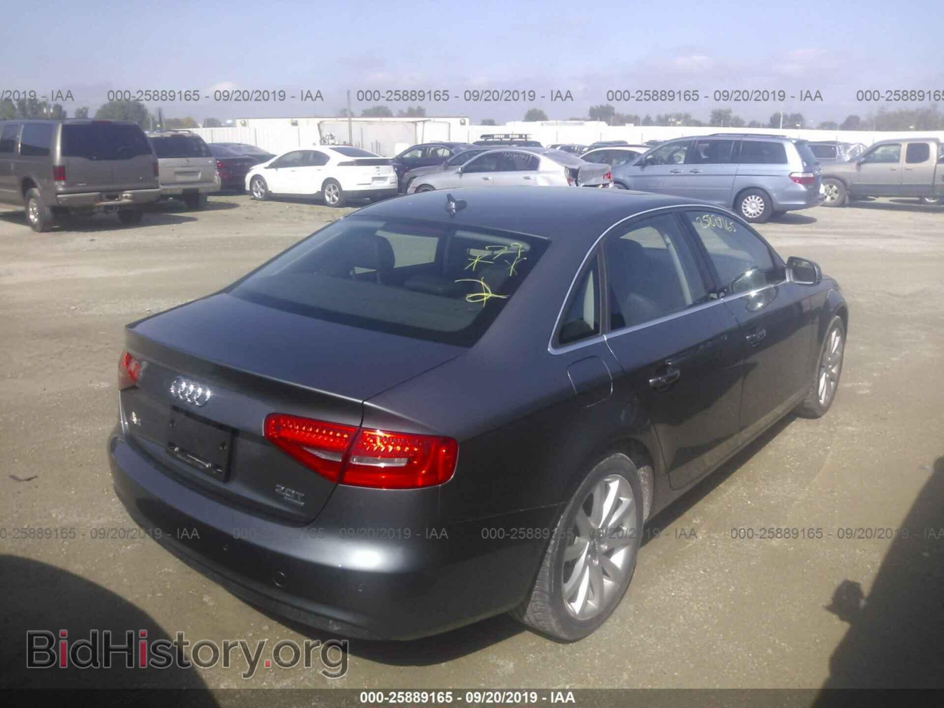 2013 AUDI A4 - VIN: WAUFFAFL4DA174988 - Photo 4