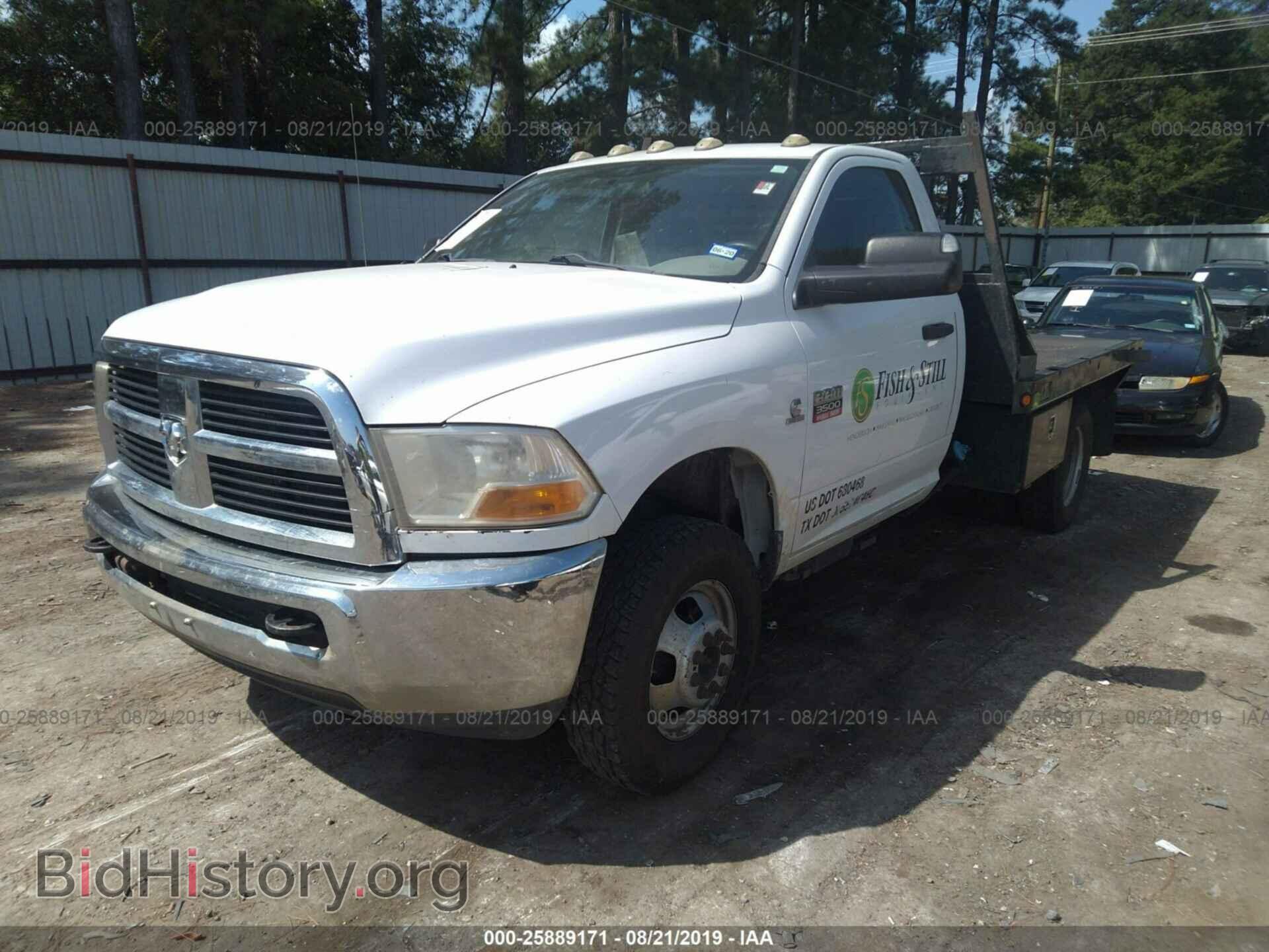 2012 DODGE RAM 3500 - VIN: 3C7WDSAL5CG181649 - Фото 2