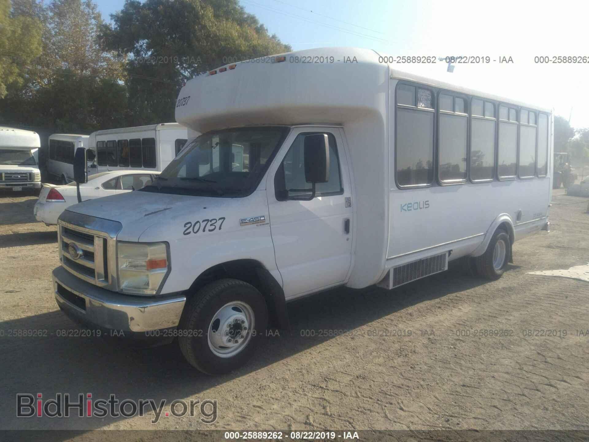 2009 FORD ECONOLINE - VIN: 1FDFE45S89DA20737 - Фото 2