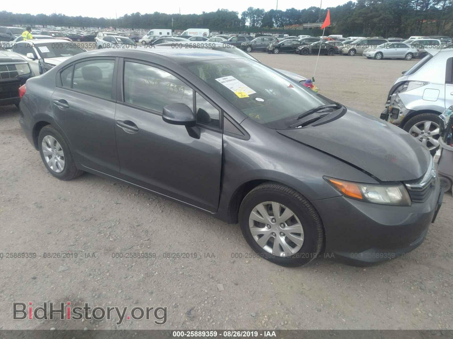 Photo 19XFB2F52CE328938 - HONDA CIVIC 2012