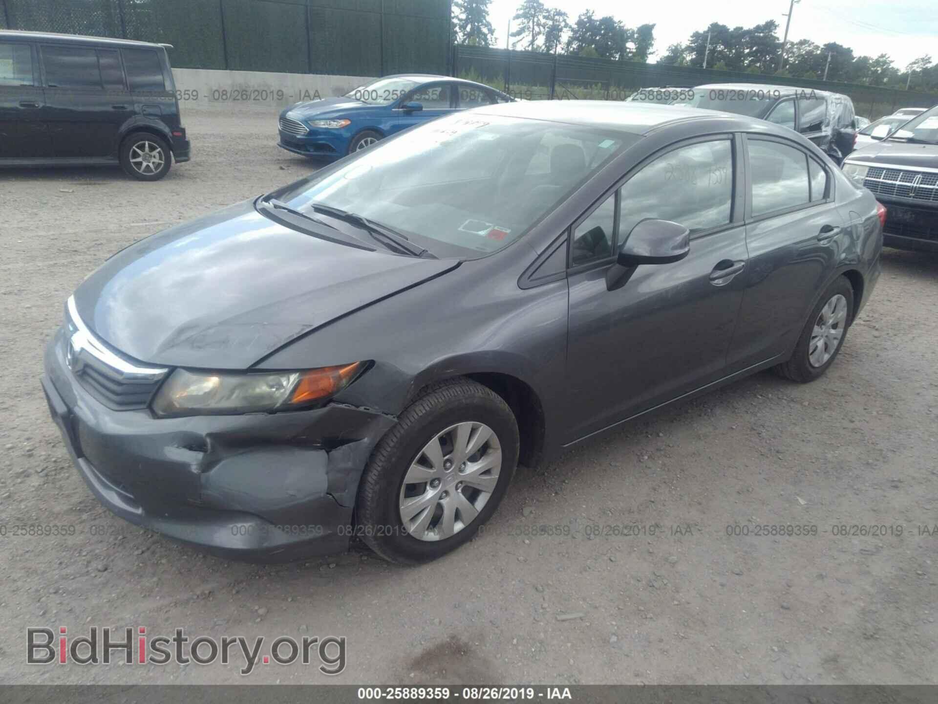 2012 HONDA CIVIC - VIN: 19XFB2F52CE328938 - Photo 2