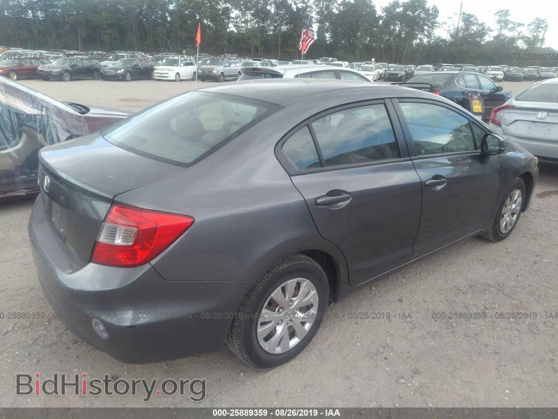 2012 HONDA CIVIC - VIN: 19XFB2F52CE328938 - Photo 4