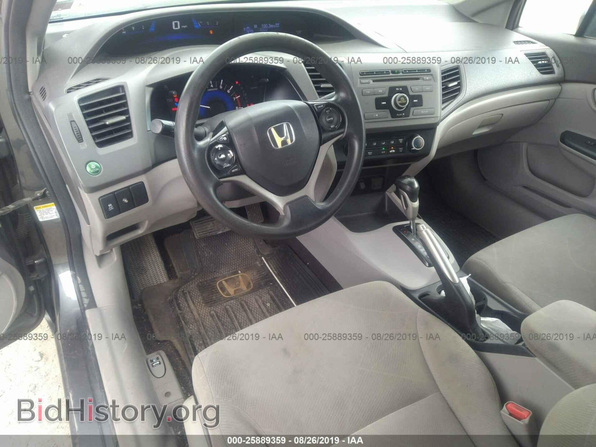 2012 HONDA CIVIC - VIN: 19XFB2F52CE328938 - Photo 5