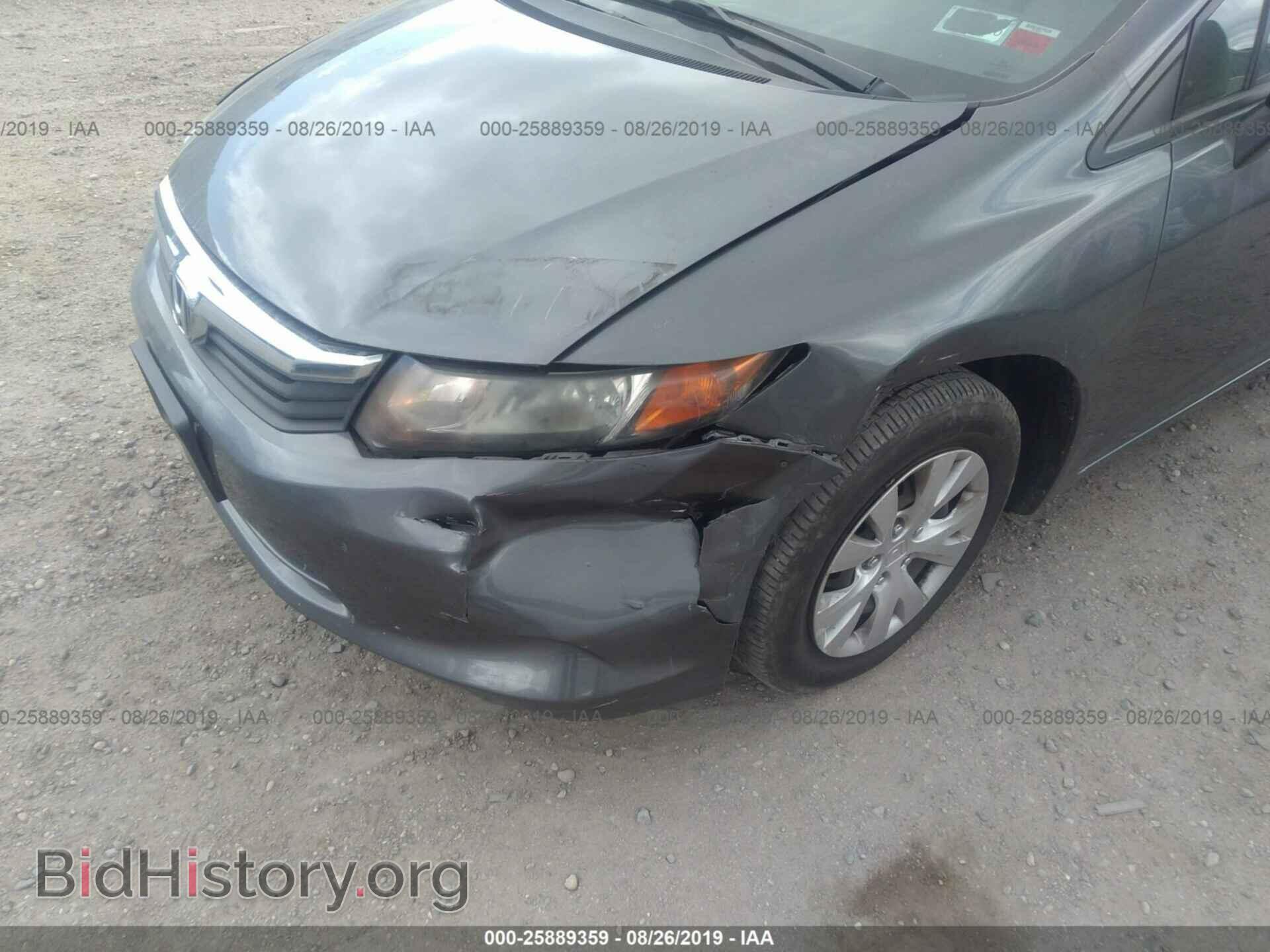 2012 HONDA CIVIC - VIN: 19XFB2F52CE328938 - Photo 6