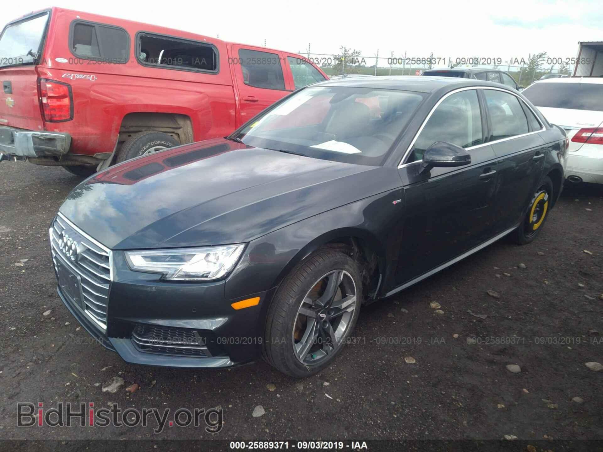 2018 AUDI A4 - VIN: WAUENAF44JA095159 - Фото 2