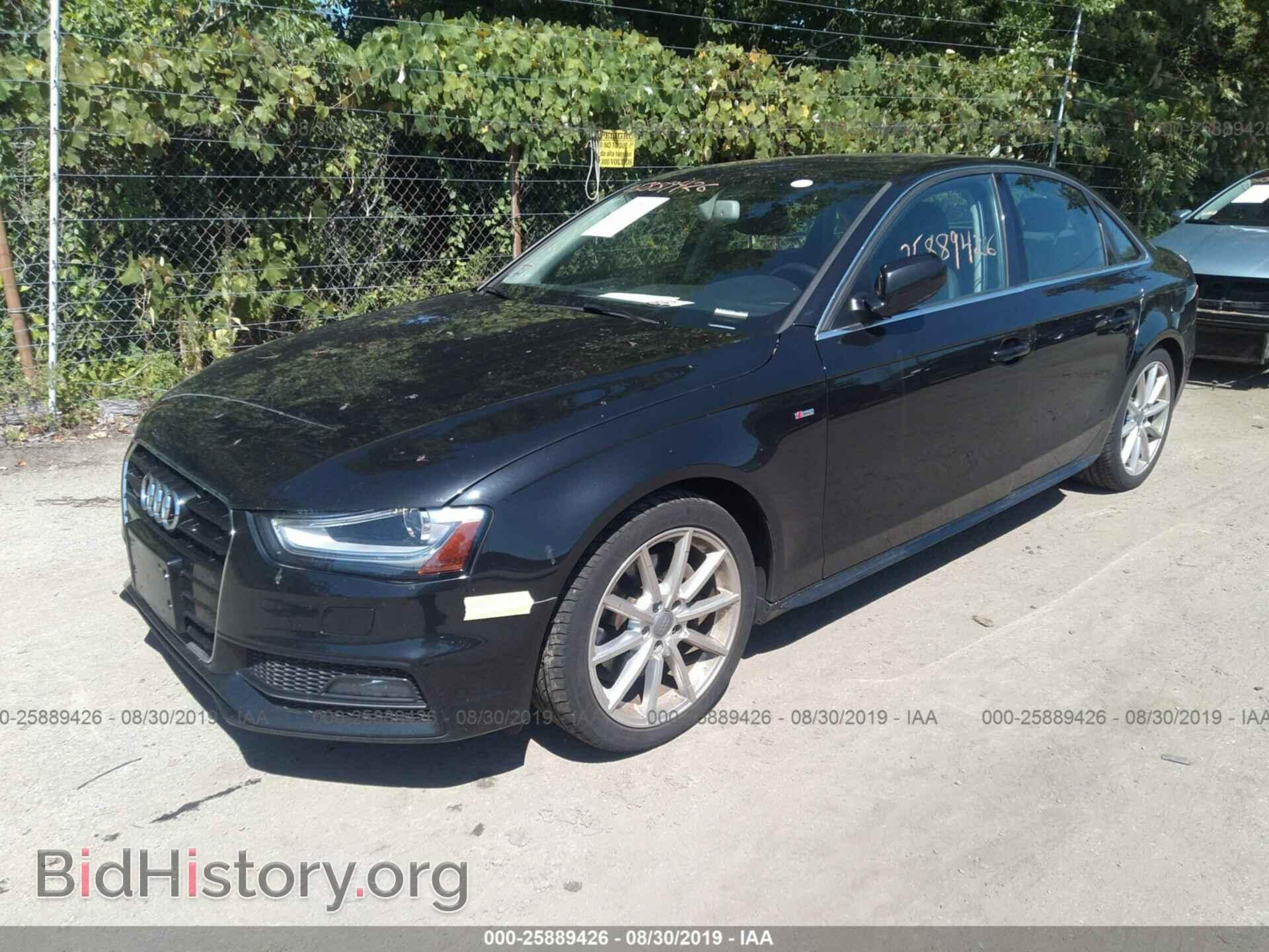 2014 AUDI A4 - VIN: WAUFFAFL3EN028804 - Фото 2