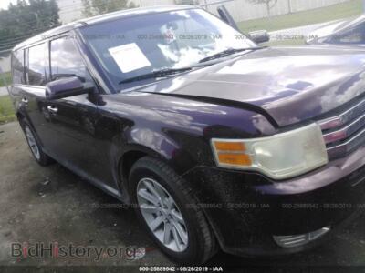 2011 Ford FLEX SEL, burgundy — VIN 2FMGK5CC5BBD08970, IAAI
