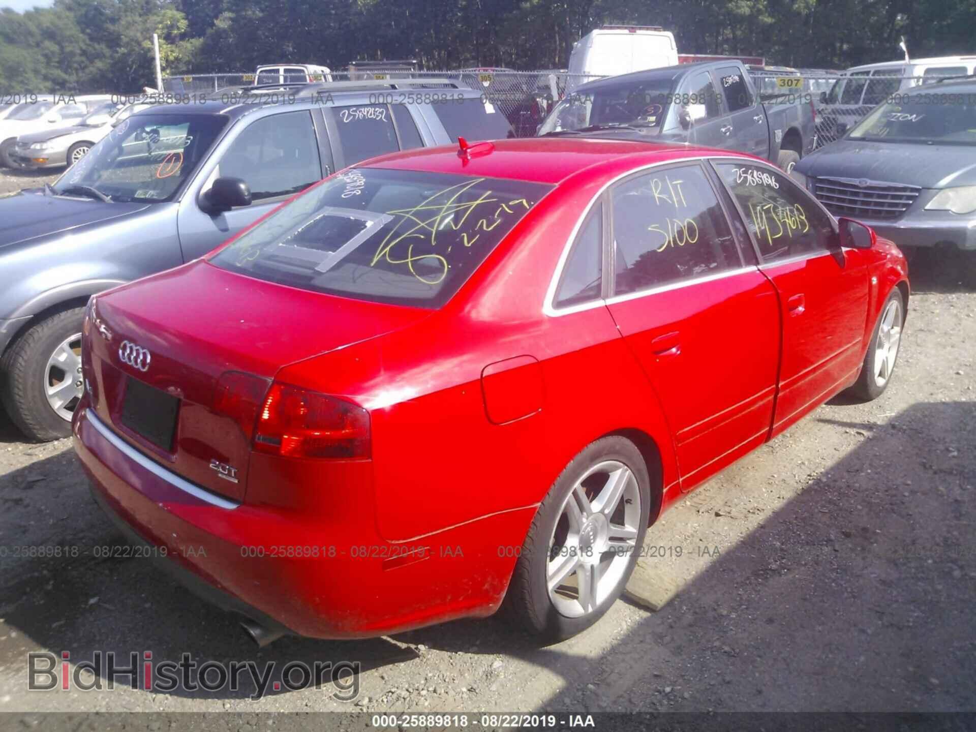 2007 AUDI A4 - VIN: WAUDF78E67A118161 - Фото 4