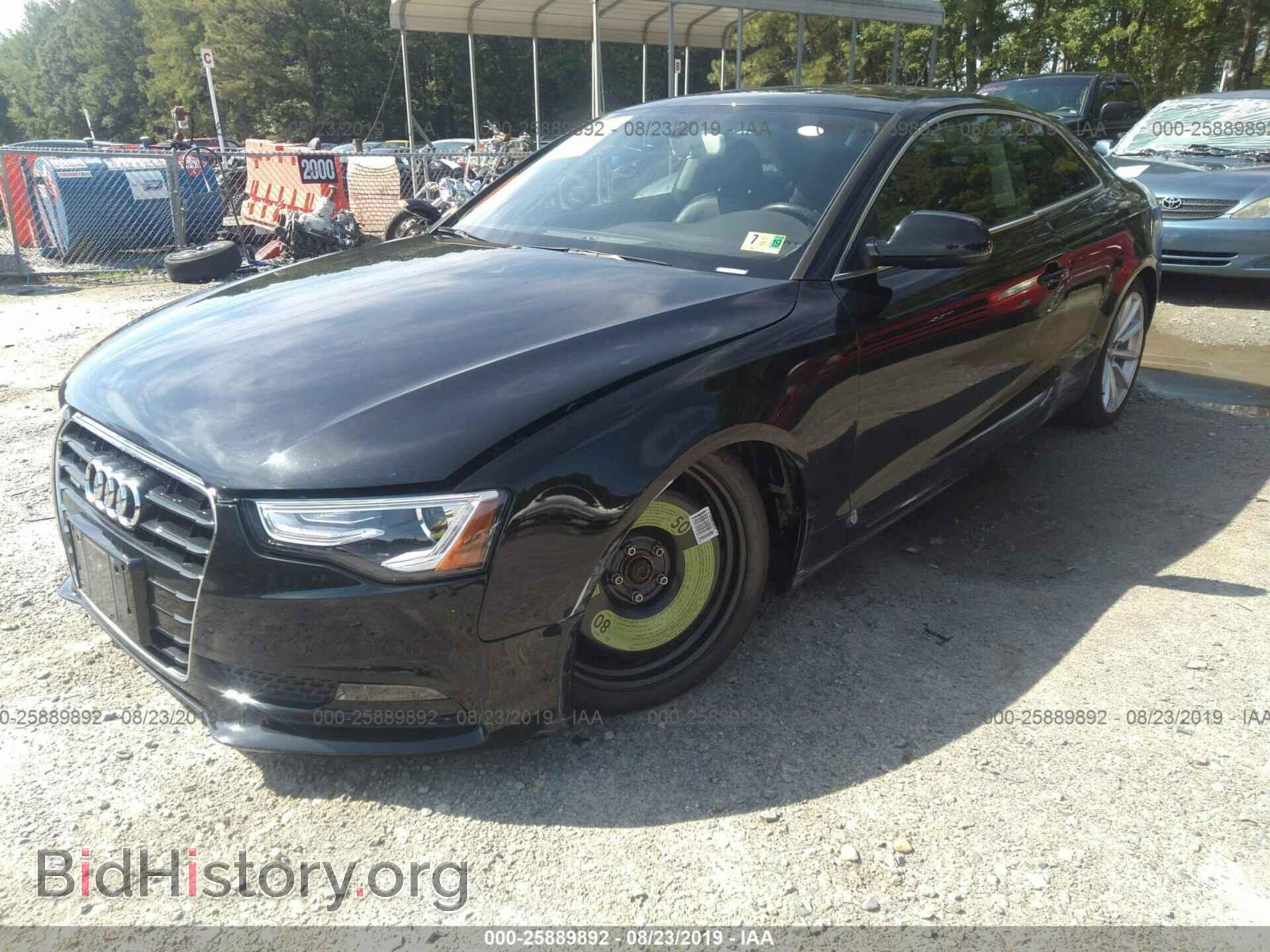 2015 AUDI A5 - VIN: WAUCFAFR1FA030728 - Фото 2