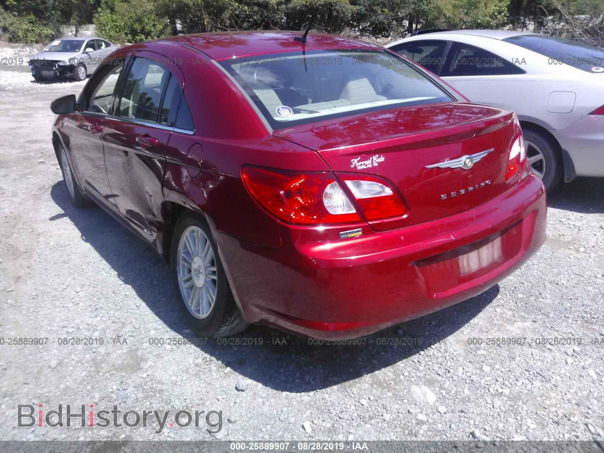 2008 CHRYSLER SEBRING - VIN: 1C3LC56R68N277889 - Фото 3