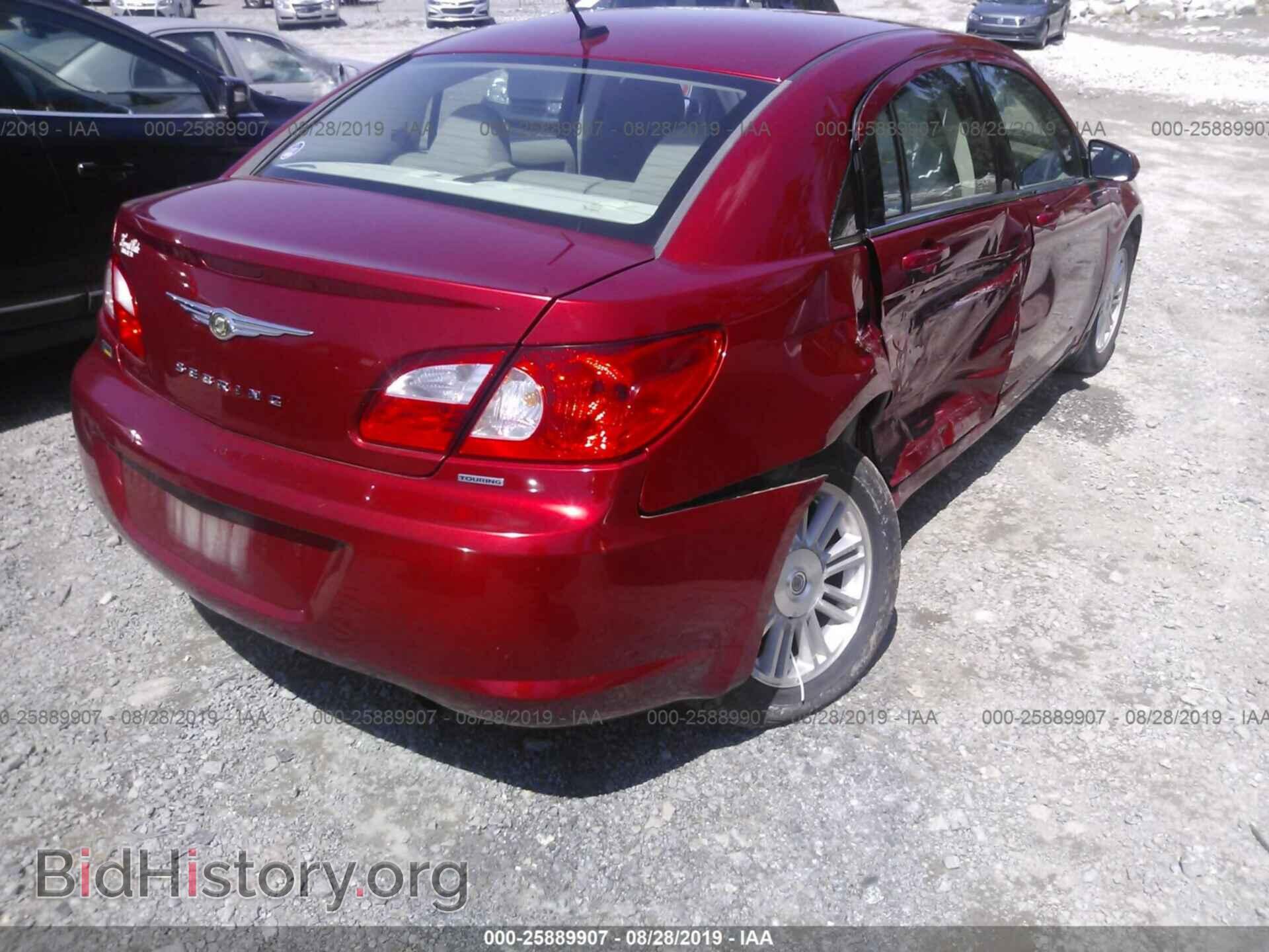 2008 CHRYSLER SEBRING - VIN: 1C3LC56R68N277889 - Фото 4