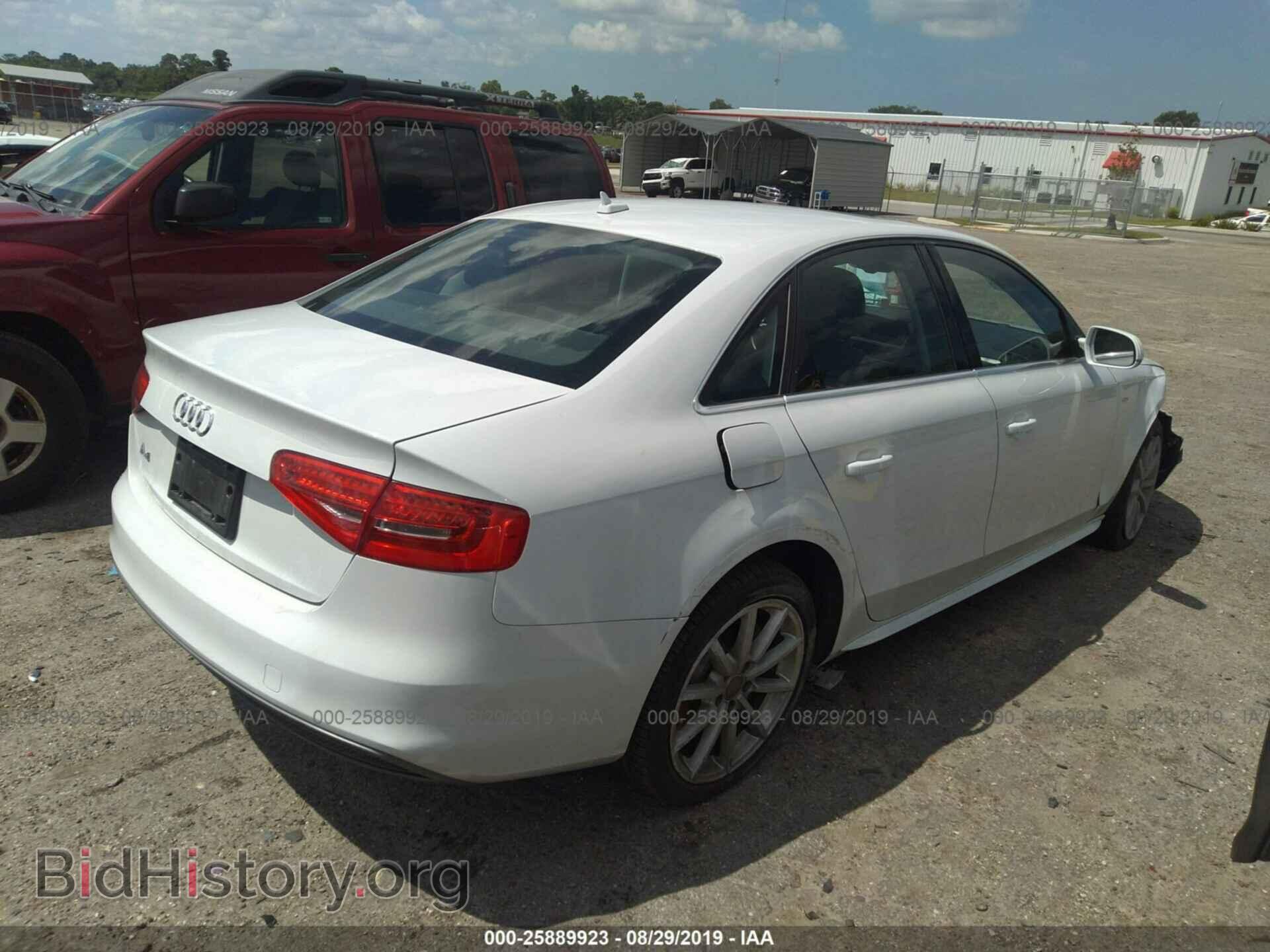 2014 AUDI A4 - VIN: WAUEFAFLXEA044680 - Photo 4