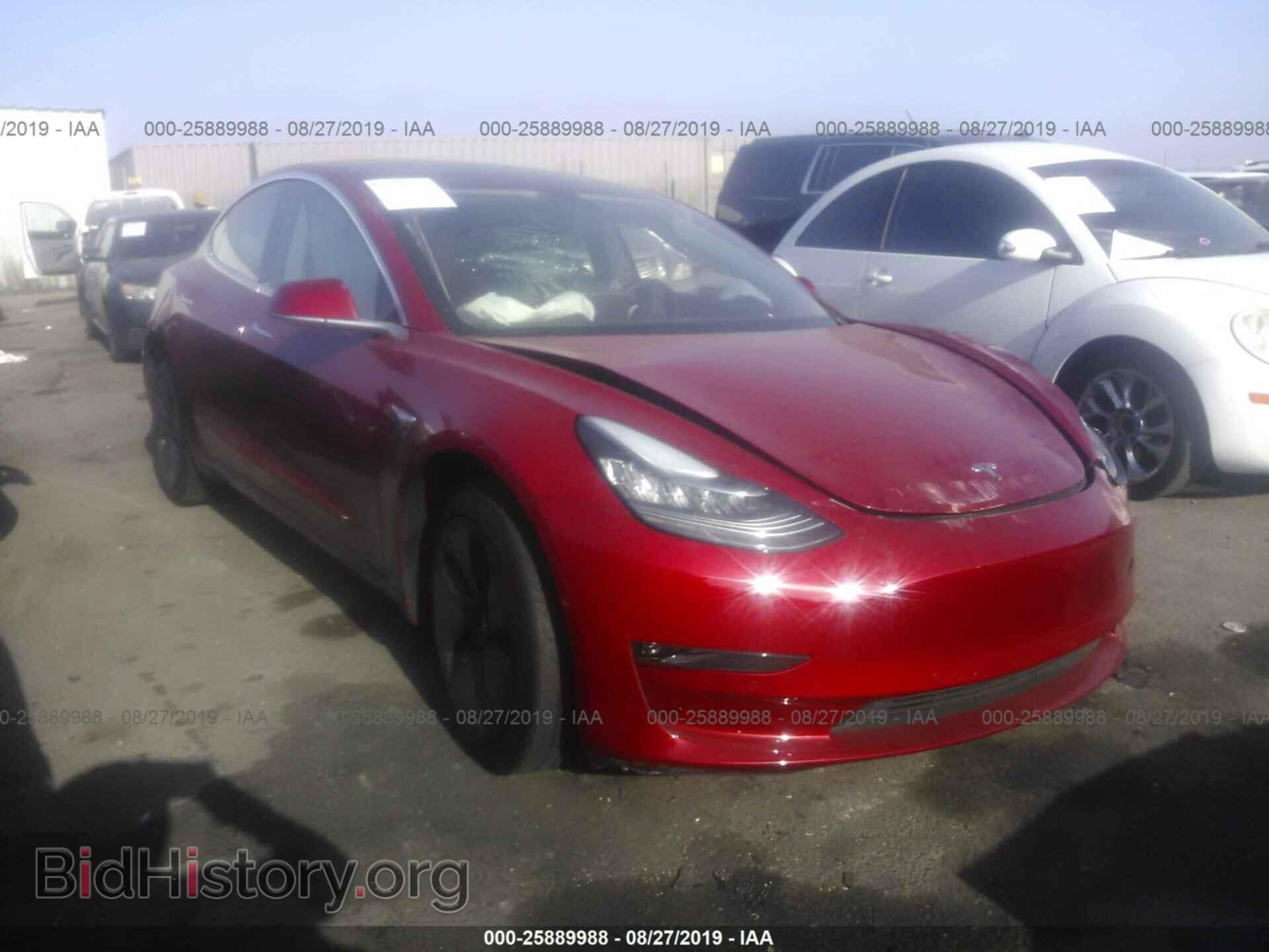 Photo 5YJ3E1EA8JF014494 - TESLA MODEL 3 2018