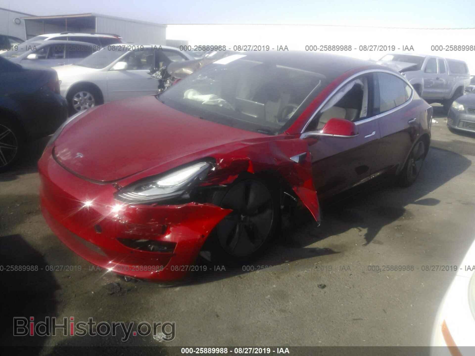 2018 TESLA MODEL 3 - VIN: 5YJ3E1EA8JF014494 - Фото 2