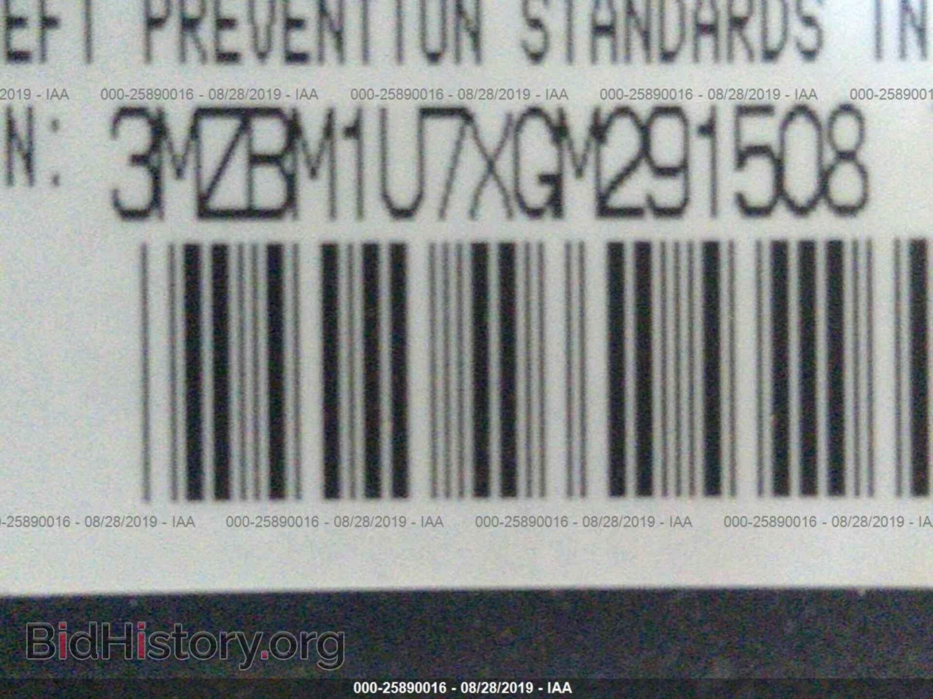 2016 MAZDA 3 - VIN: 3MZBM1U7XGM291508 - Фото 9