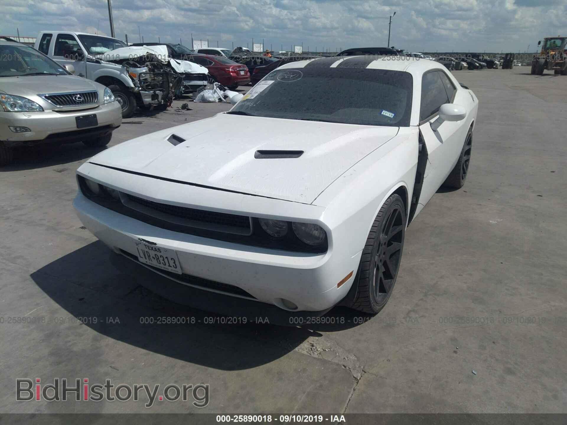 2012 DODGE CHALLENGER - VIN: 2C3CDYAG6CH158293 - Фото 2