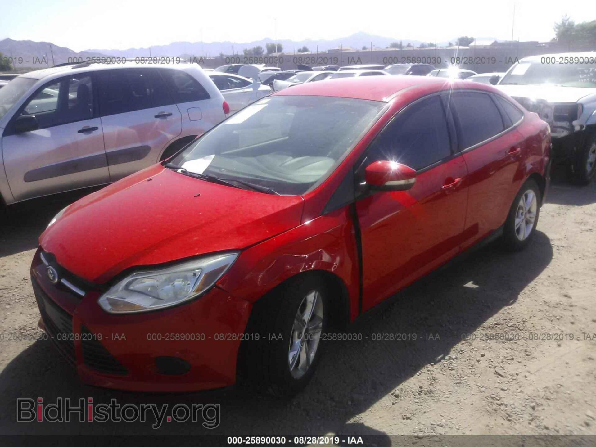 2013 FORD FOCUS - VIN: 1FADP3F25DL382334 - Фото 2