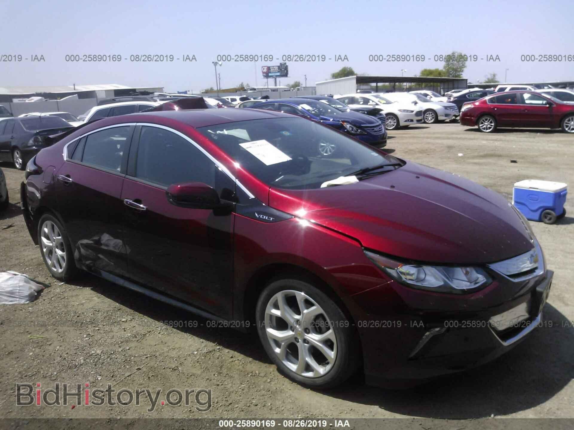 Фотография 1G1RB6S59HU176281 - CHEVROLET VOLT 2017