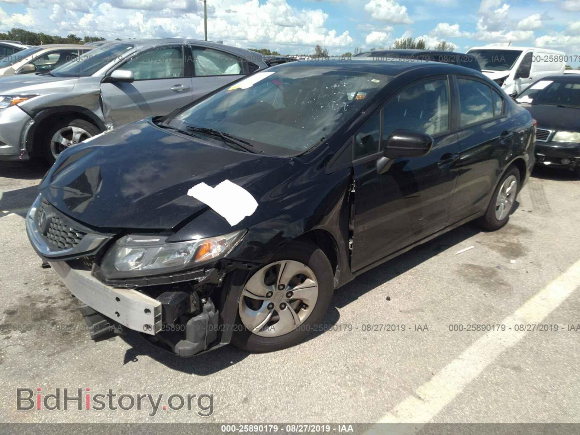 2014 HONDA CIVIC - VIN: 19XFB2F57EE213450 - Фото 2