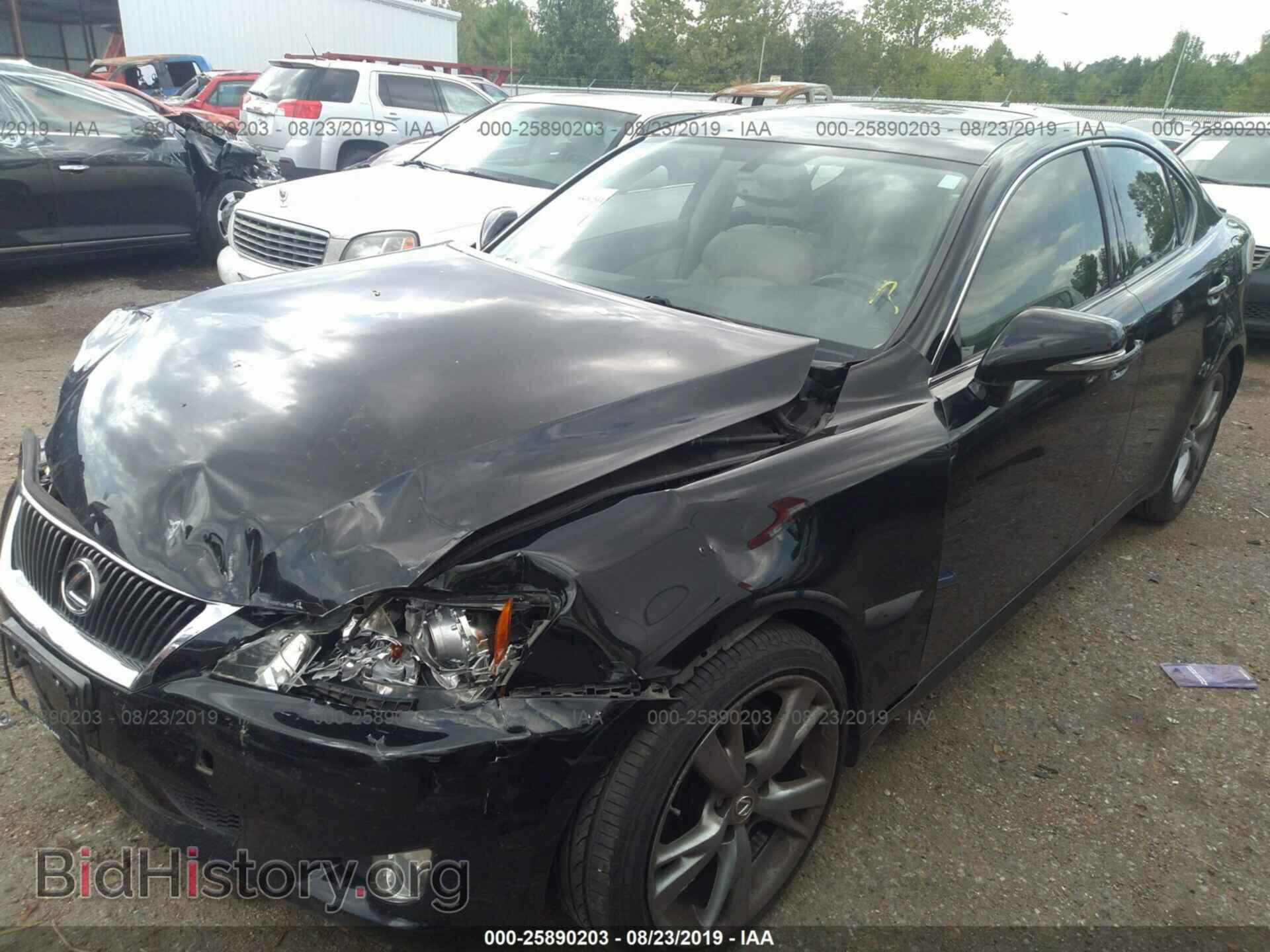 2009 LEXUS IS - VIN: JTHBK262X92083766 - Фото 2