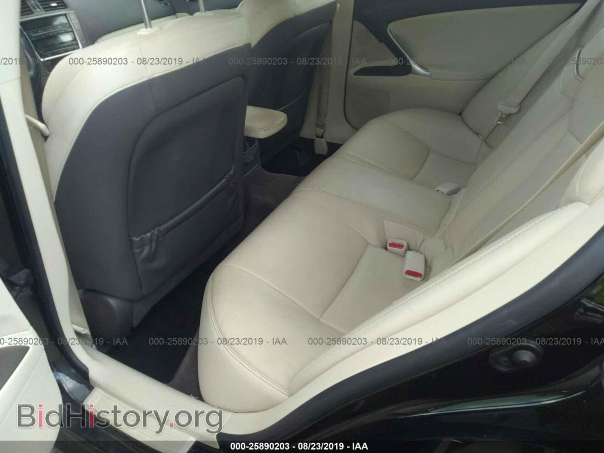 2009 LEXUS IS - VIN: JTHBK262X92083766 - Фото 8