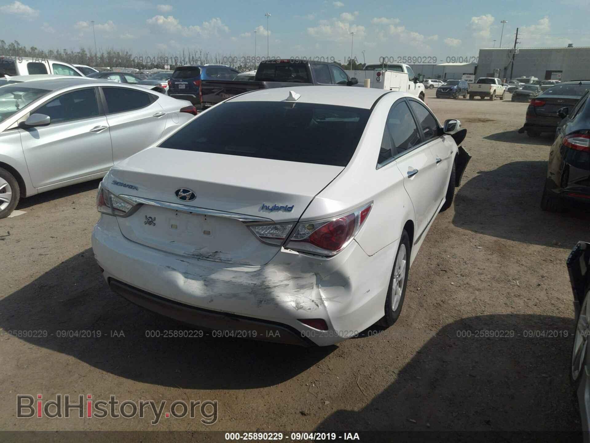 2012 HYUNDAI SONATA - VIN: KMHEC4A49CA025463 - Фото 4