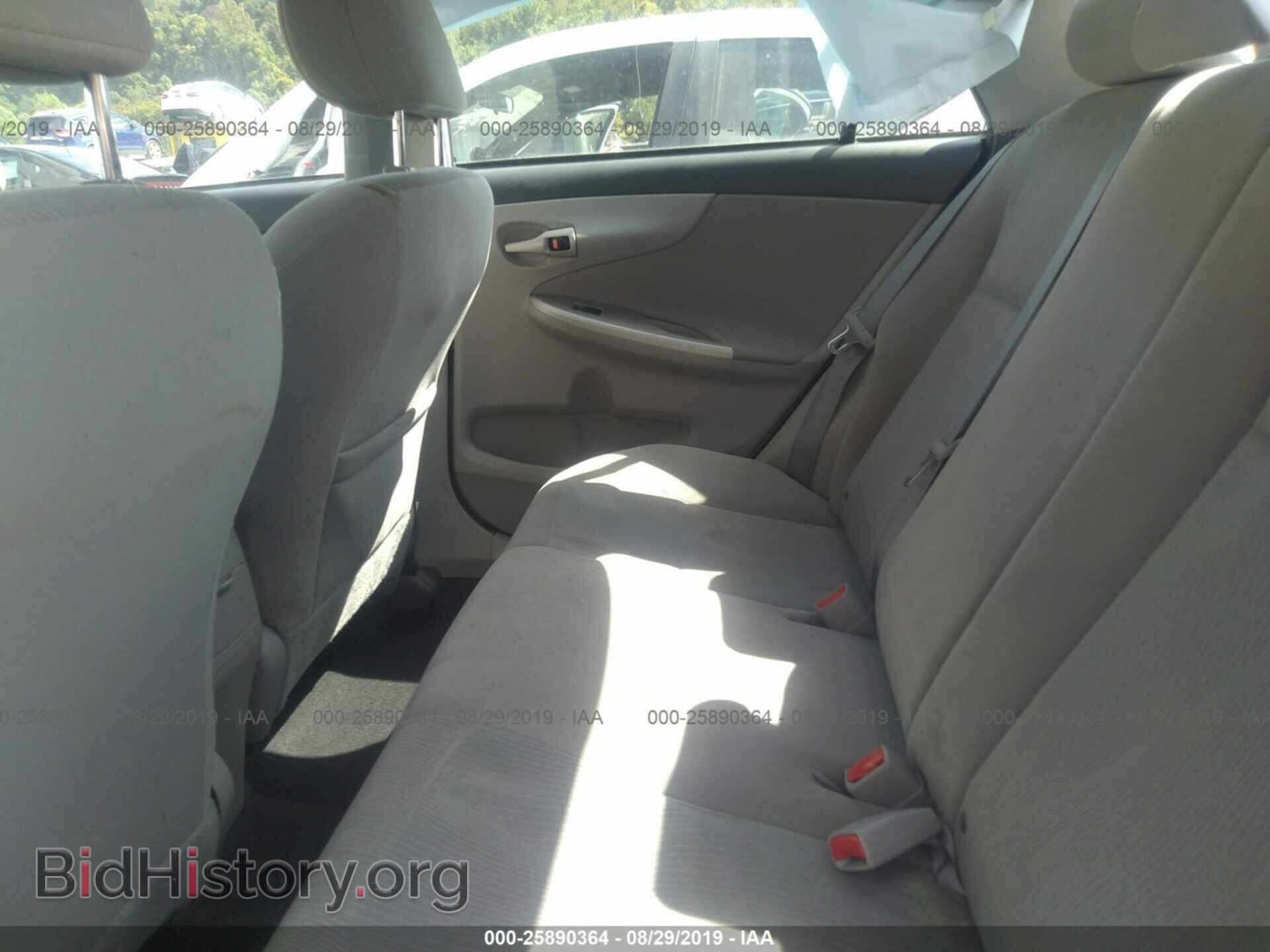 2011 TOYOTA COROLLA - VIN: 2T1BU4EE5BC725420 - Фото 8