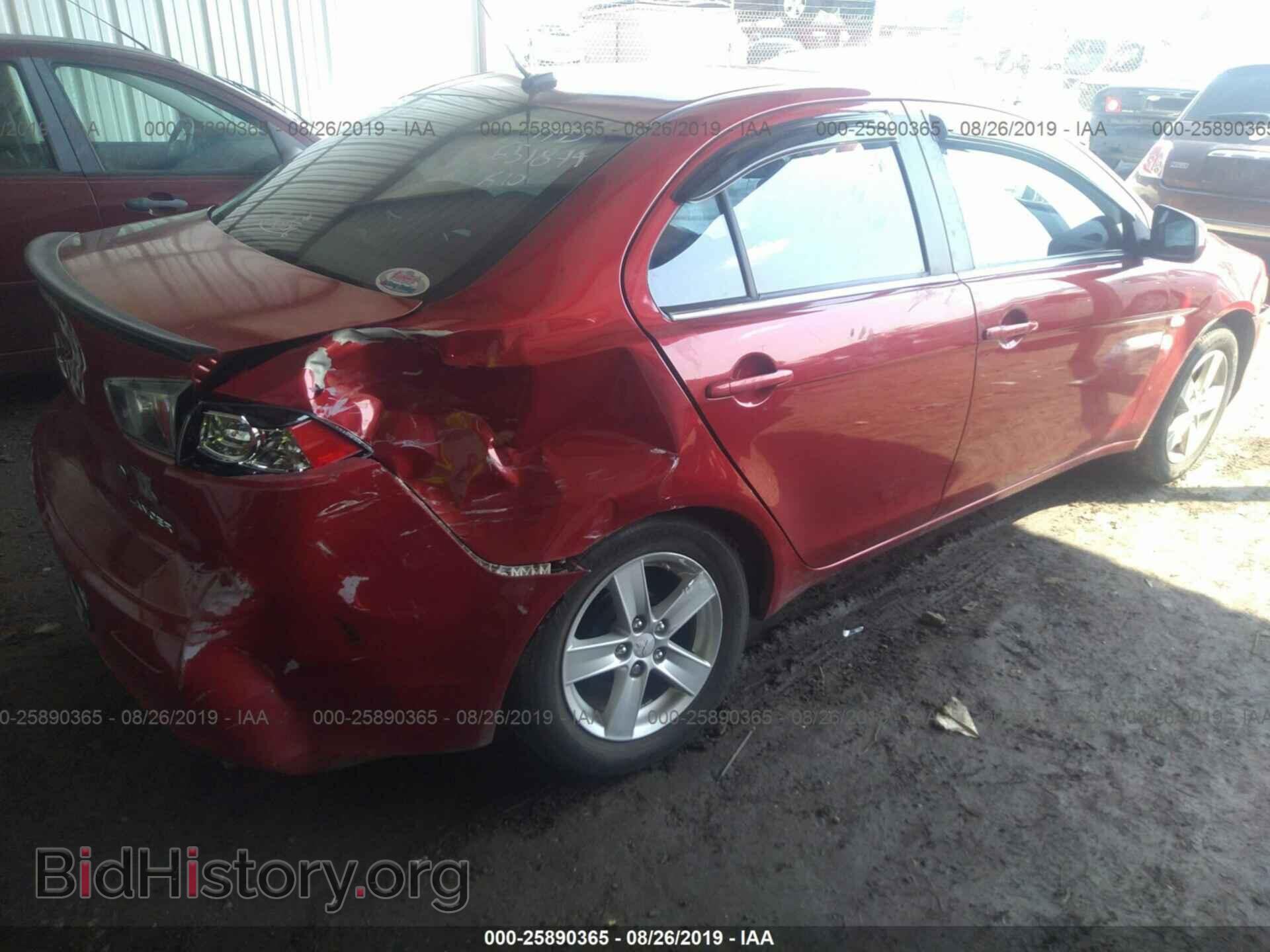 2008 MITSUBISHI LANCER - VIN: JA3AU26UX8U036070 - Фото 4