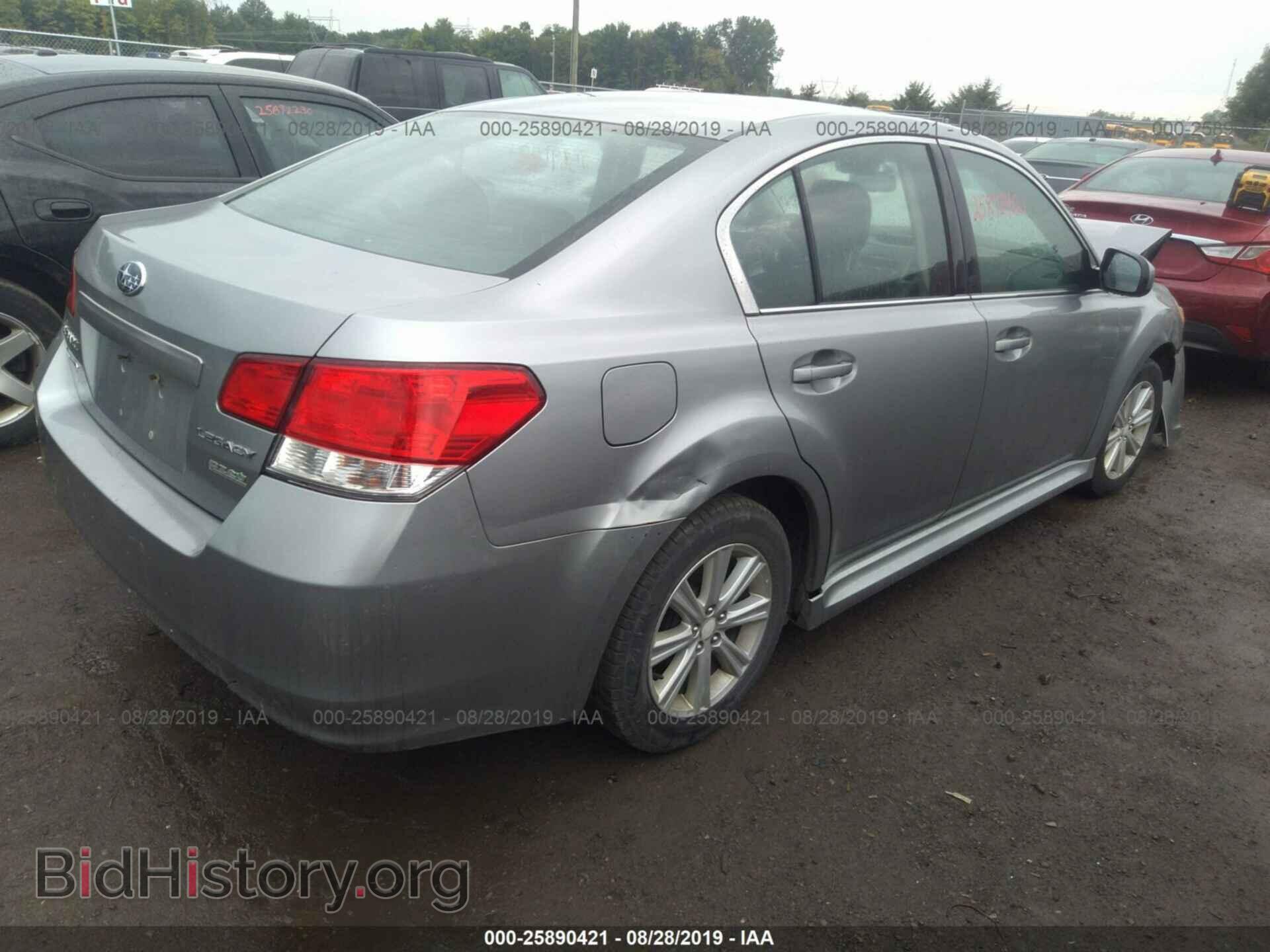 2011 SUBARU LEGACY - VIN: 4S3BMBB6XB3245092 - Фото 4