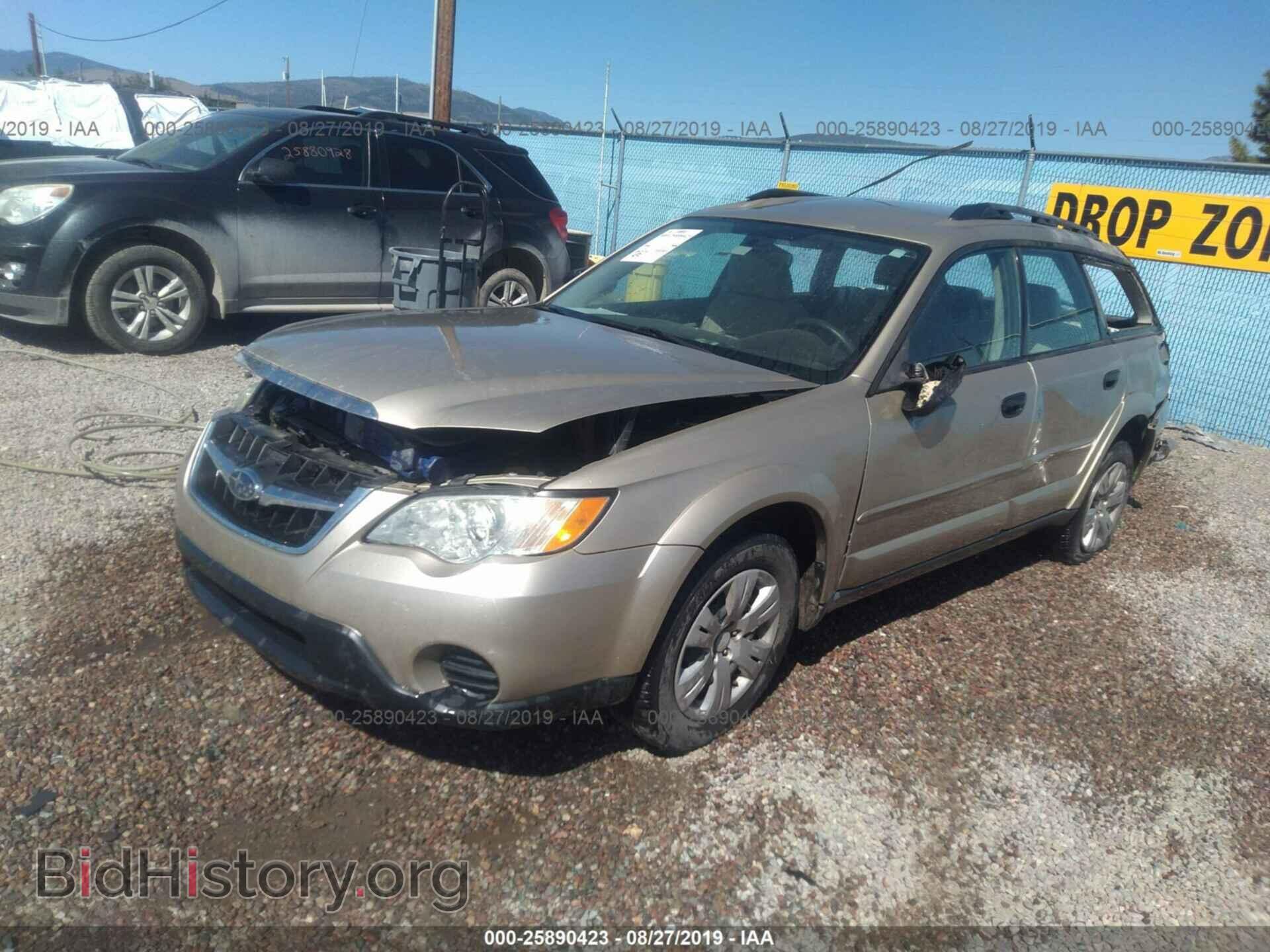 2008 SUBARU OUTBACK - VIN: 4S4BP60C787300649 - Фото 2