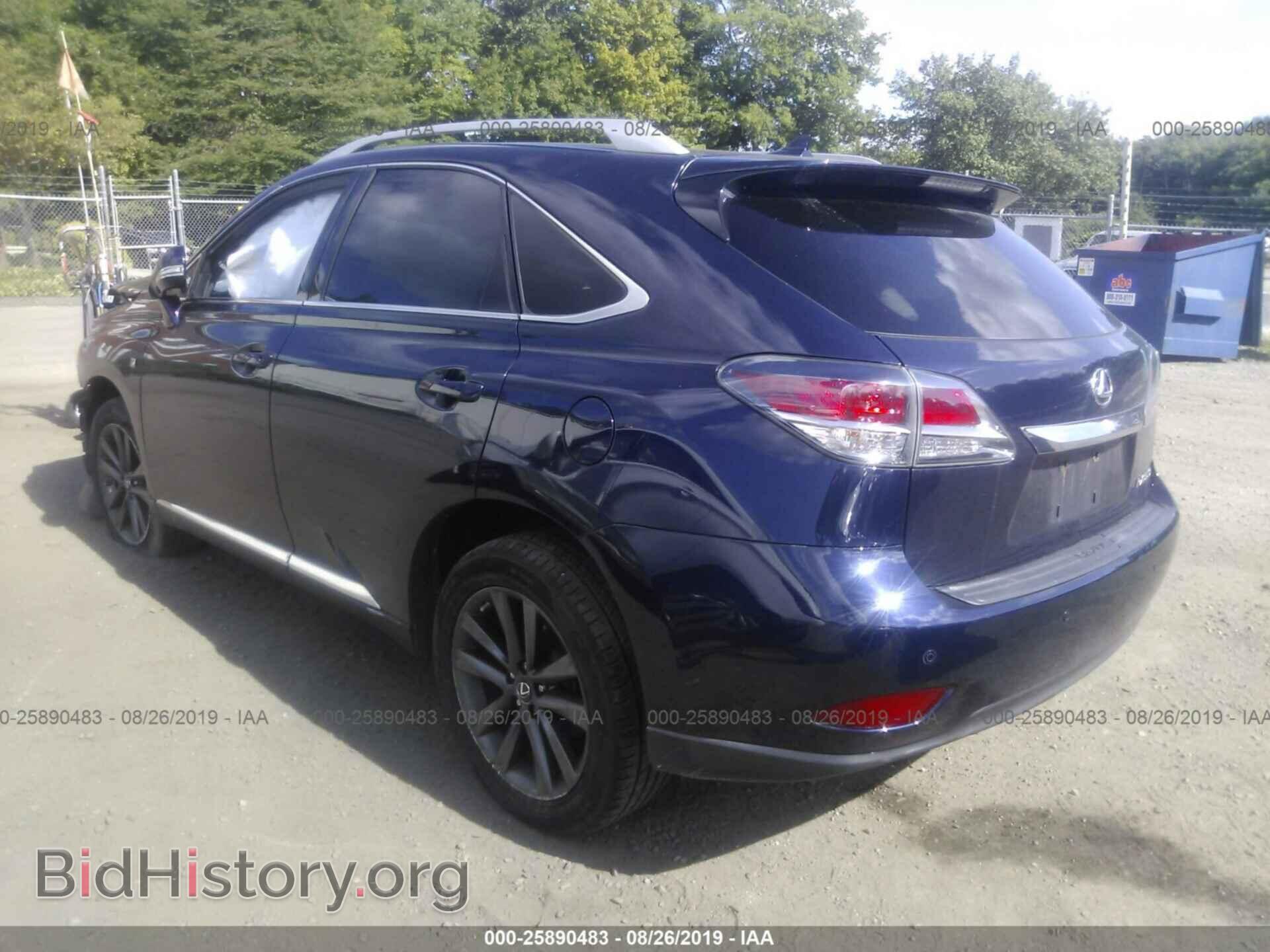 2013 LEXUS RX - VIN: 2T2BK1BA8DC173402 - Photo 3