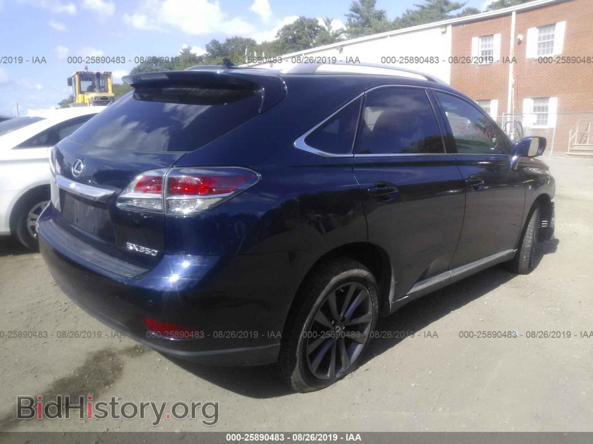 2013 LEXUS RX - VIN: 2T2BK1BA8DC173402 - Photo 4