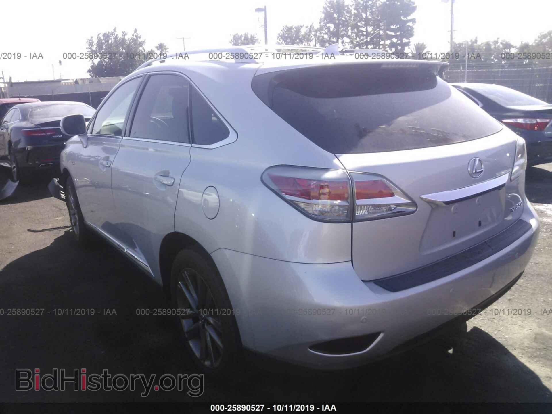 2015 LEXUS RX - VIN: 2T2BK1BAXFC304770 - Фото 3